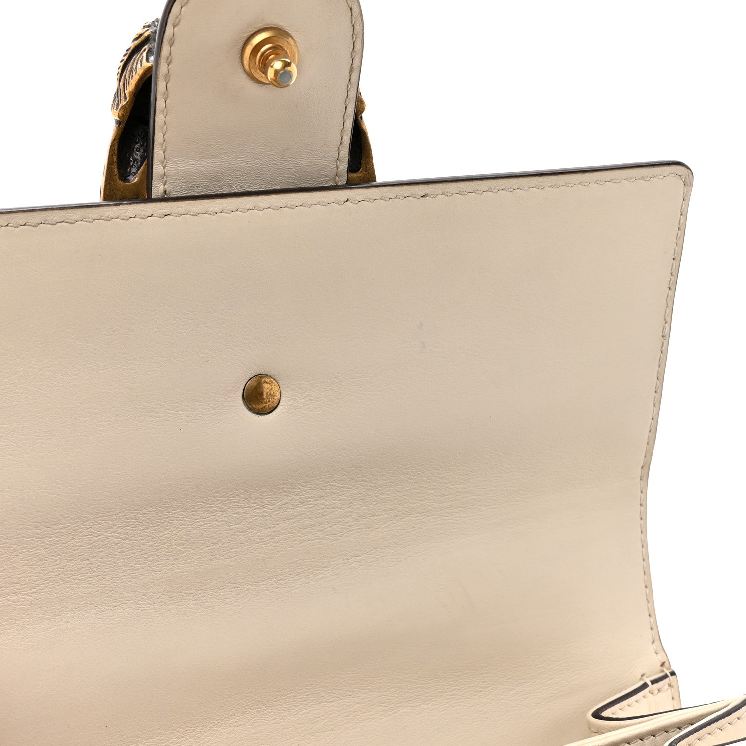Calfskin Bamboo Web Mini Dionysus Top Handle Bag White Blue Hibiscus Red