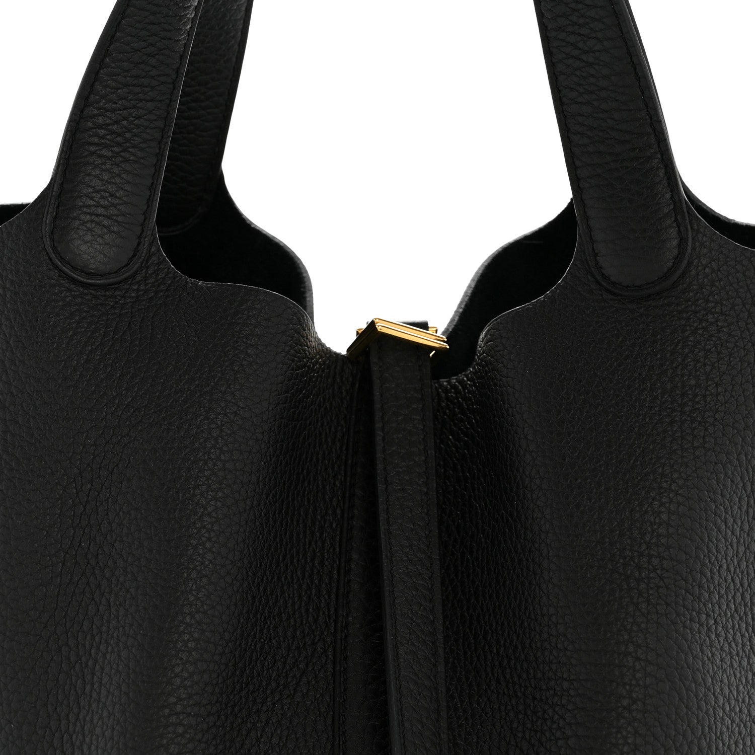 Taurillon Clemence Picotin Lock 22 MM Black
