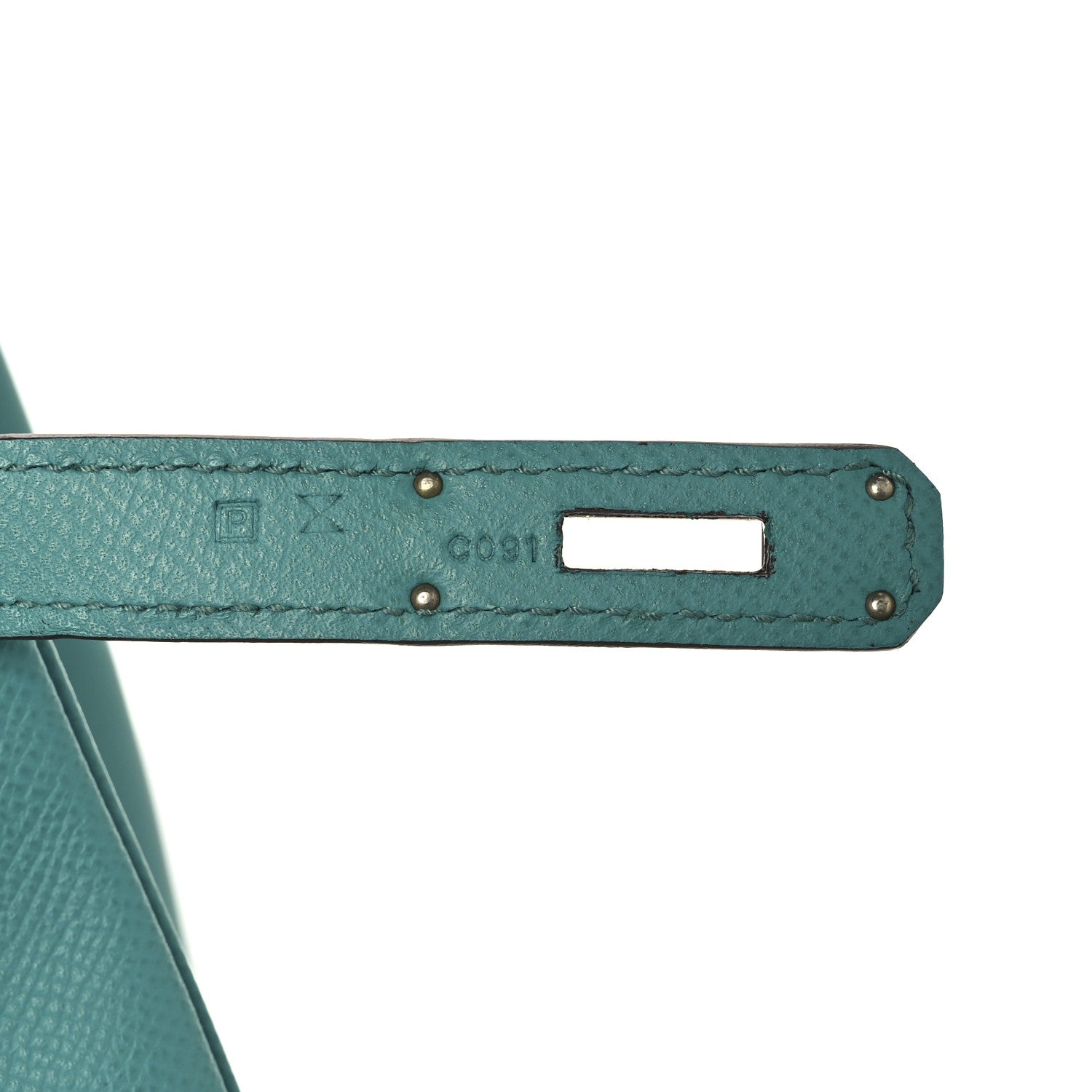 Epsom Birkin 35 Bleu Paon