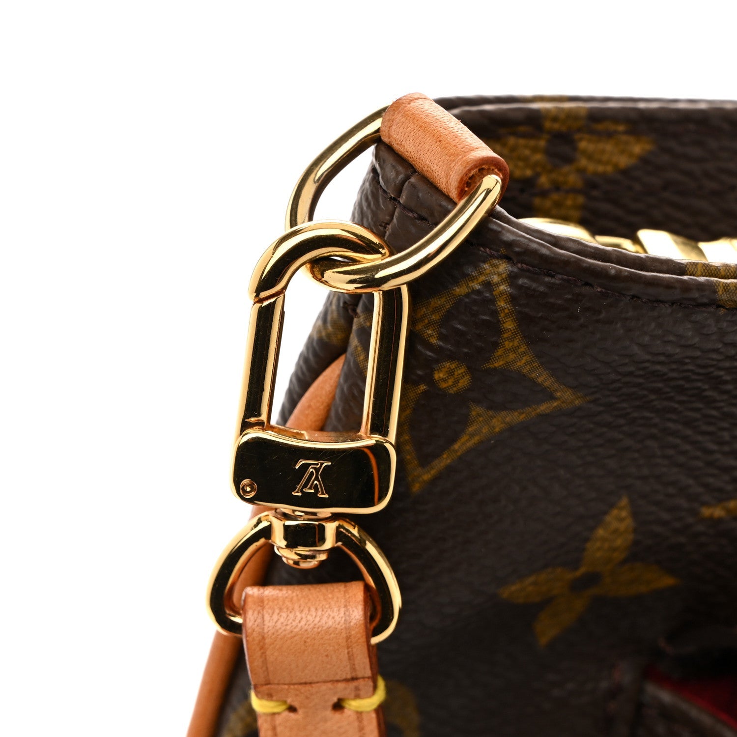 Monogram Partition Wristlet