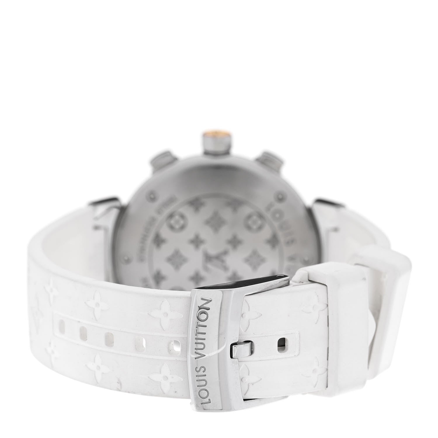 Stainless Steel Rubber Mother of Pearl 34mm Tambour Lovely Cup Quartz Watch