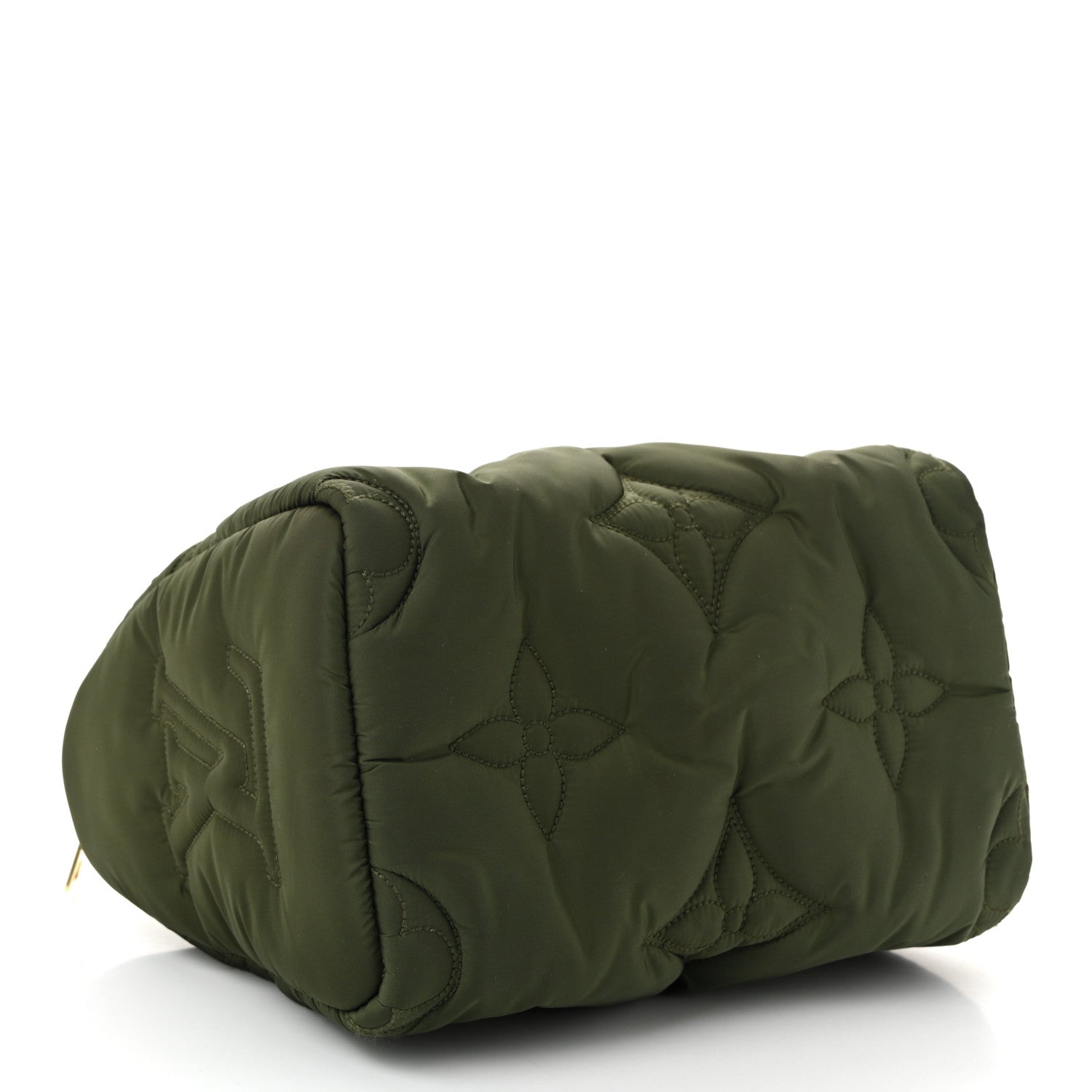 Econyl Mini Monogram Pillow Speedy Bandouliere 25 Khaki