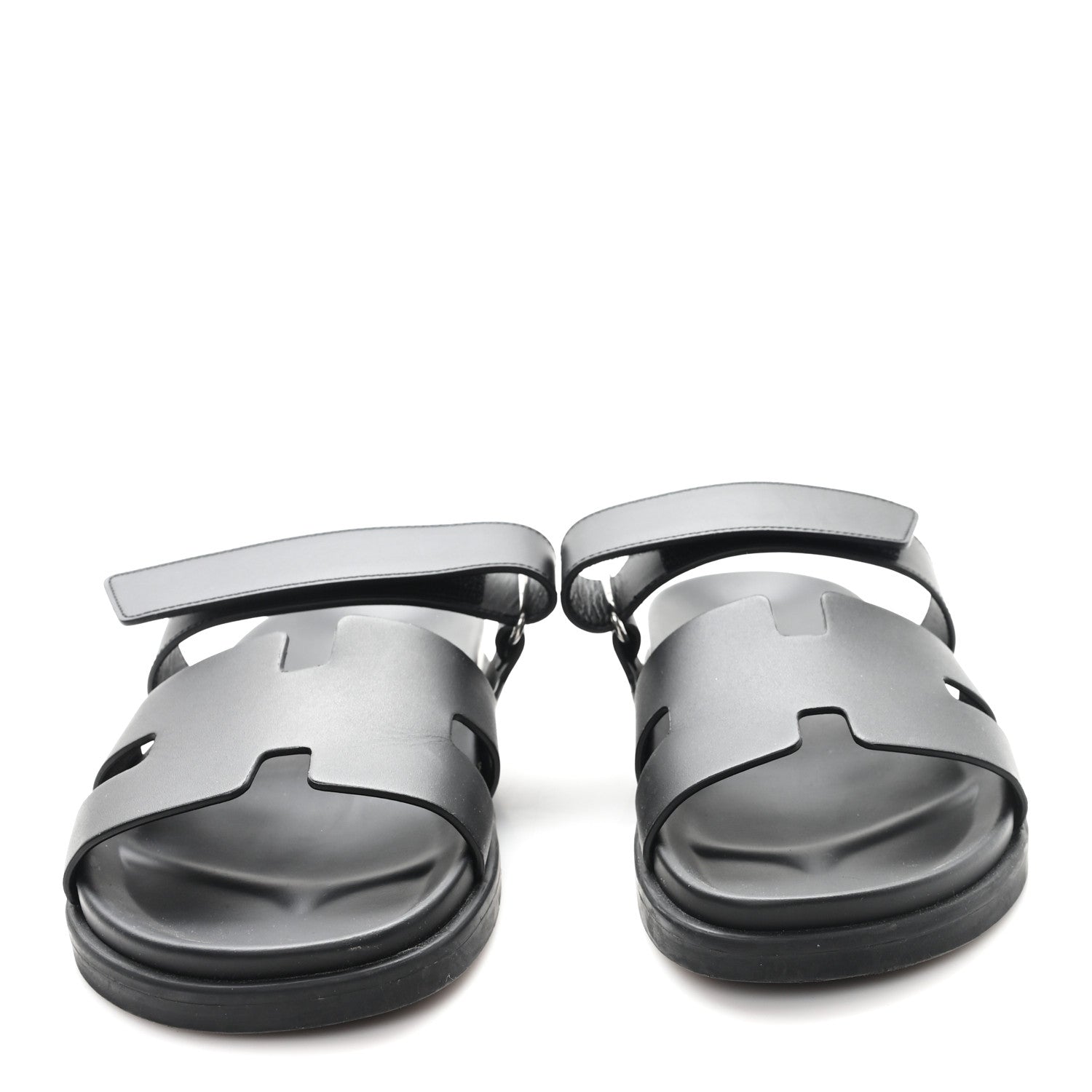Calfskin Womens Chypre Sandals 41 Black