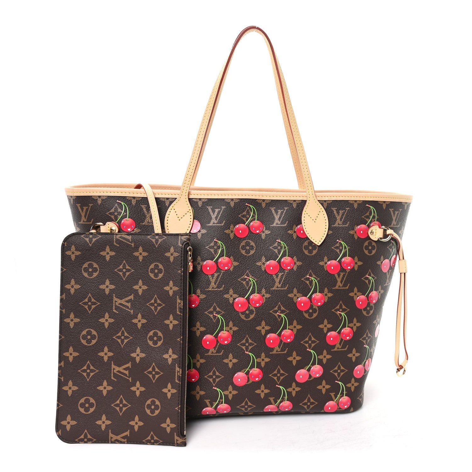 LV X TM Monogram Cerises Neverfull MM