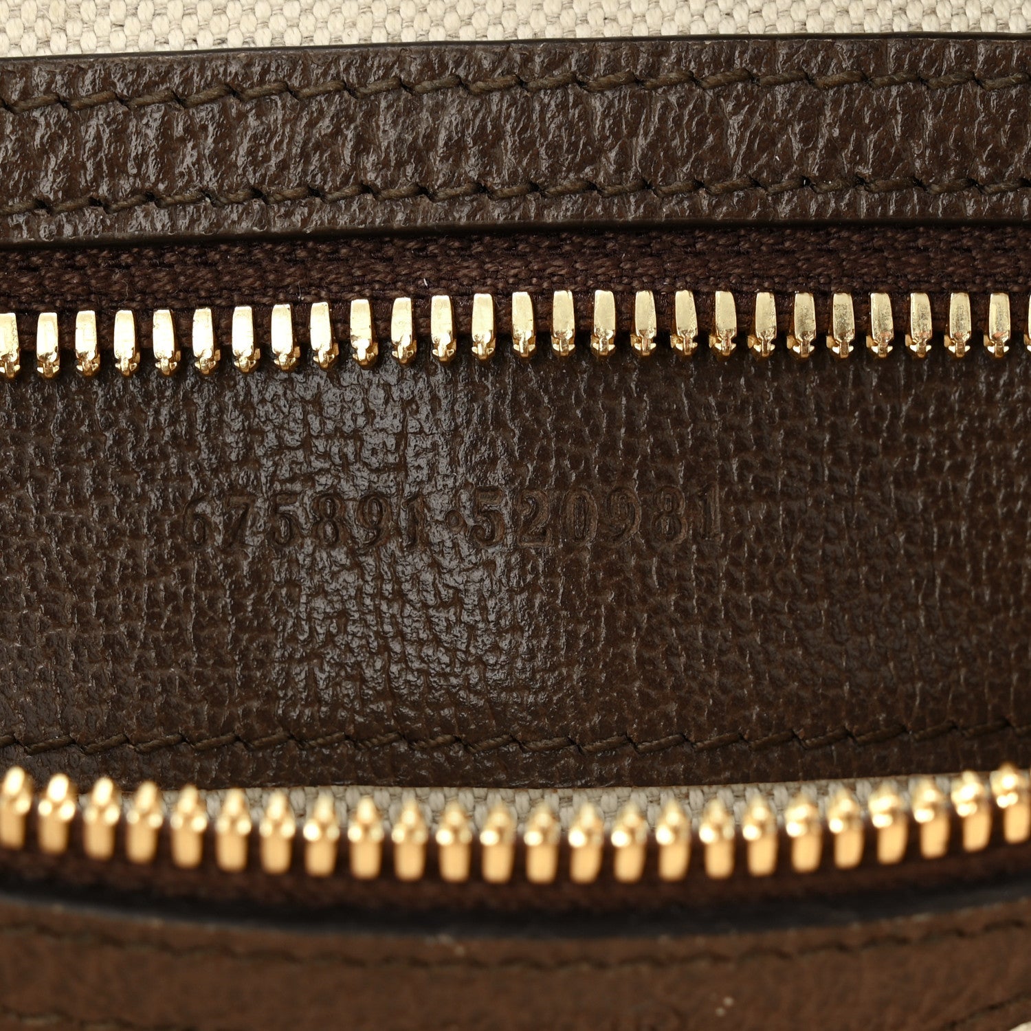 Monogram Jumbo GG Textured Dollar Calfskin Web Messenger Shoulder Bag Camel Ebony New Acero