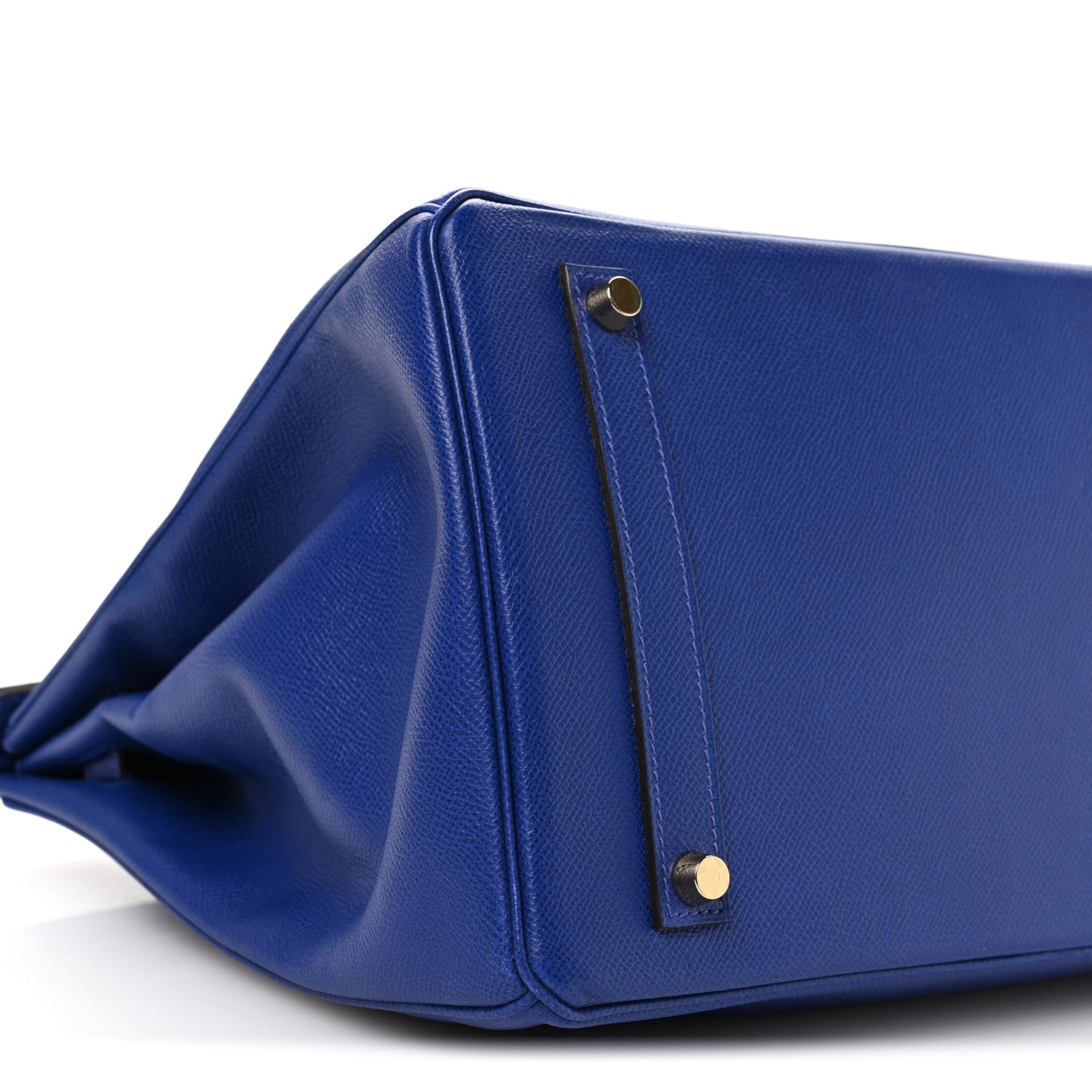 Epsom Birkin 35 Bleu Electrique