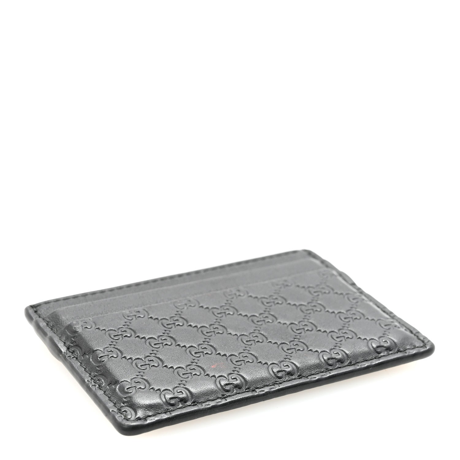 Microguccissima Card Holder Black