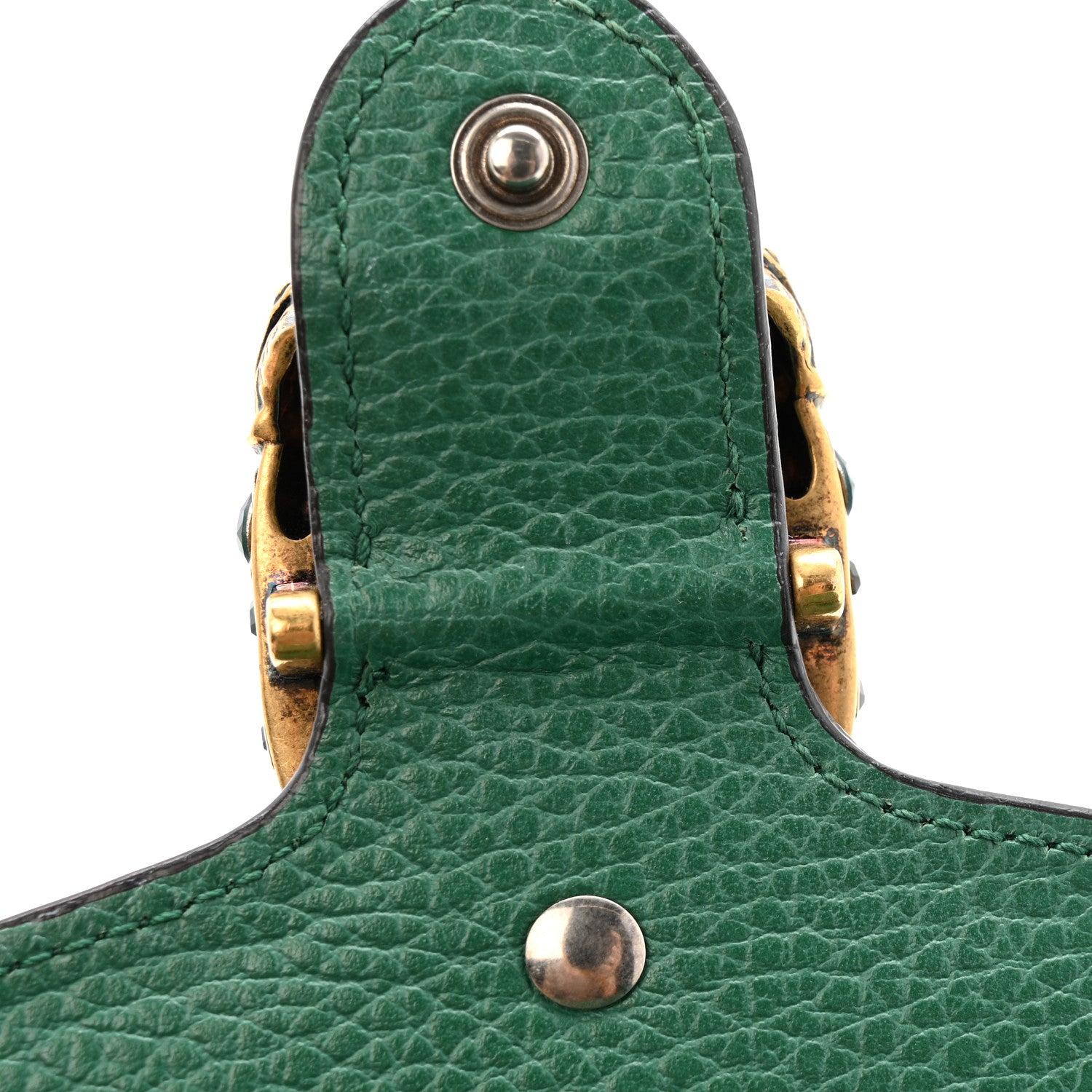 Calfskin Mini Dionysus Chain Wallet Emerald