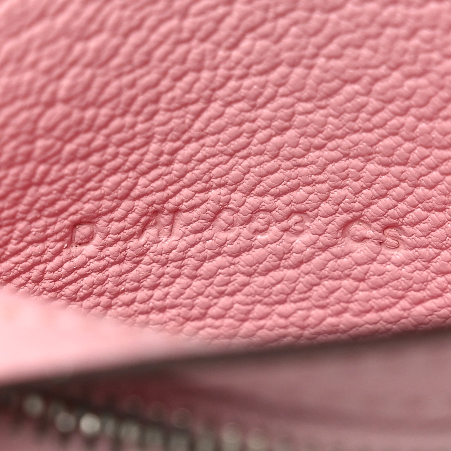 Chevre Mysore Bearn Compact Wallet Rose Sakura