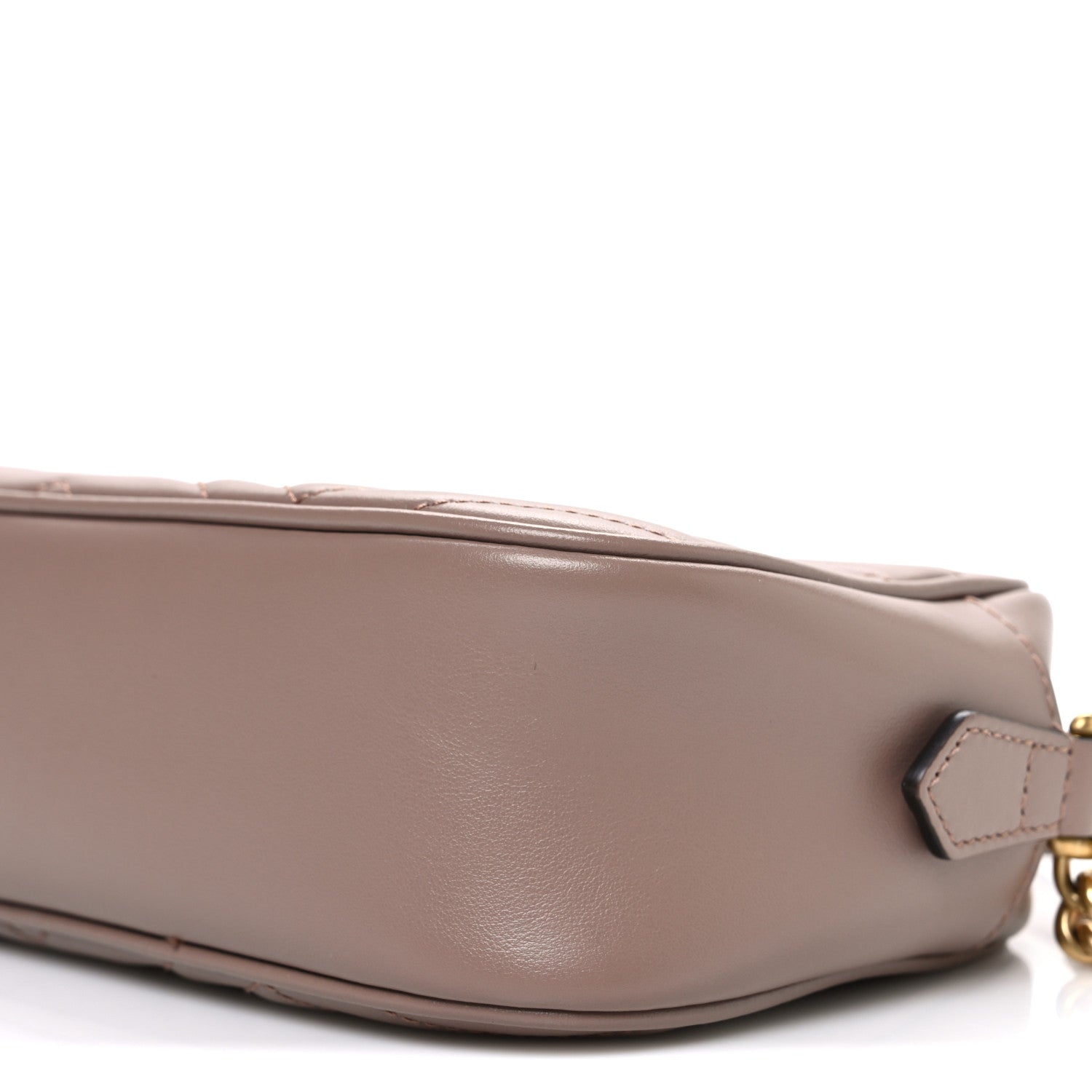 Calfskin Matelasse Small GG Marmont Chain Shoulder Bag Porcelain Rose