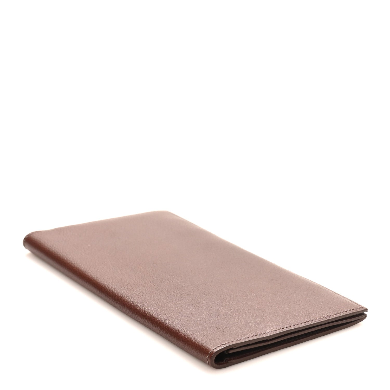 Evercolor Citizen Twill Long Wallet Chocolate