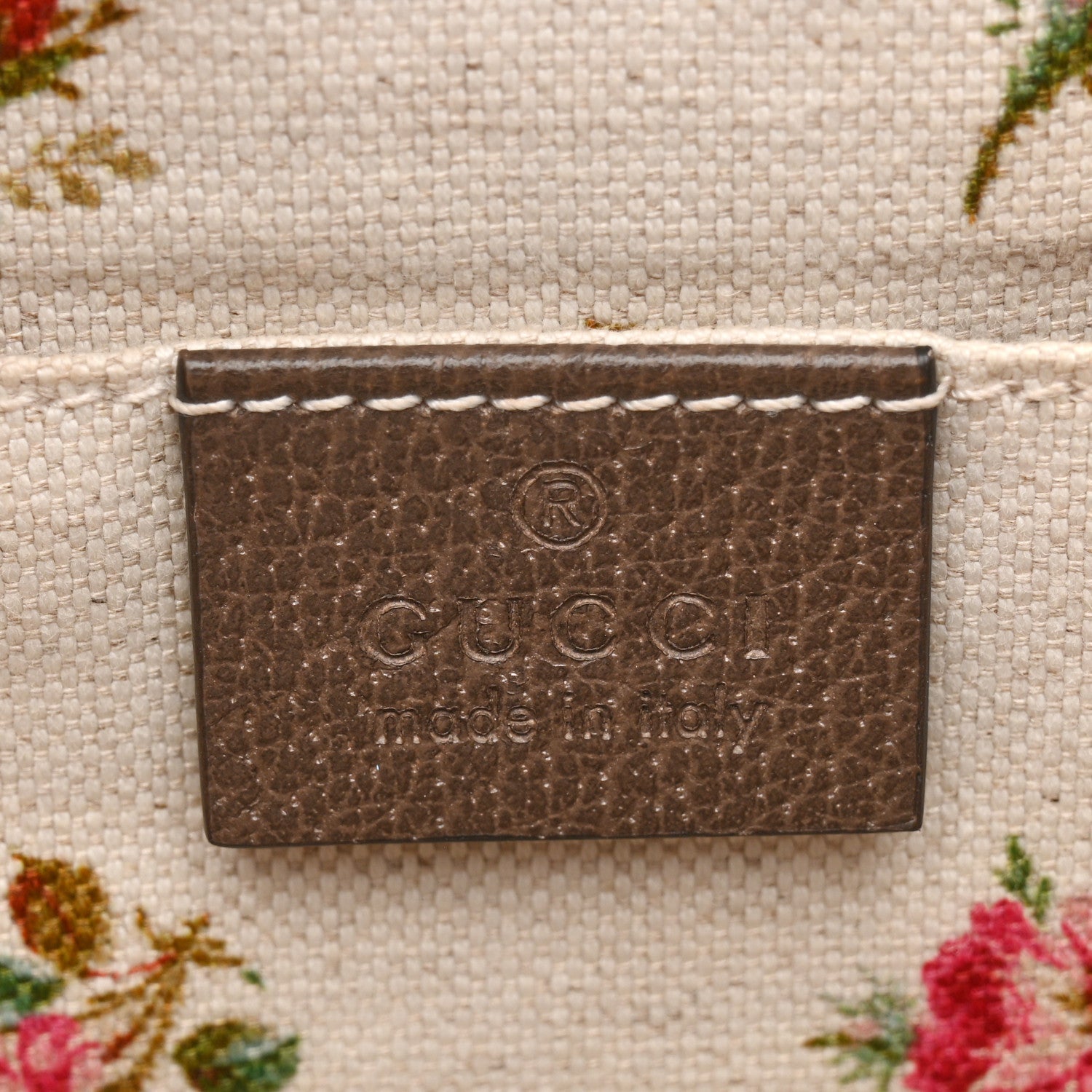 GG Supreme Monogram Web Neo Vintage Shoulder Bag Beige New Acero Crop