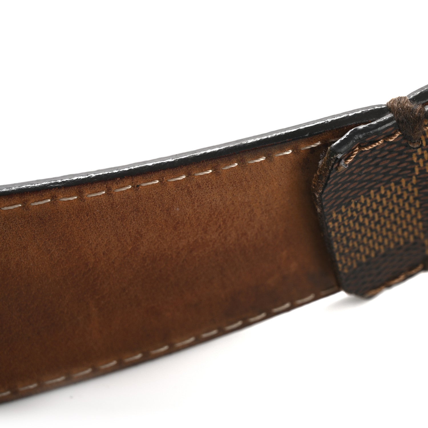 Damier Ebene Inventeur Belt 95 38