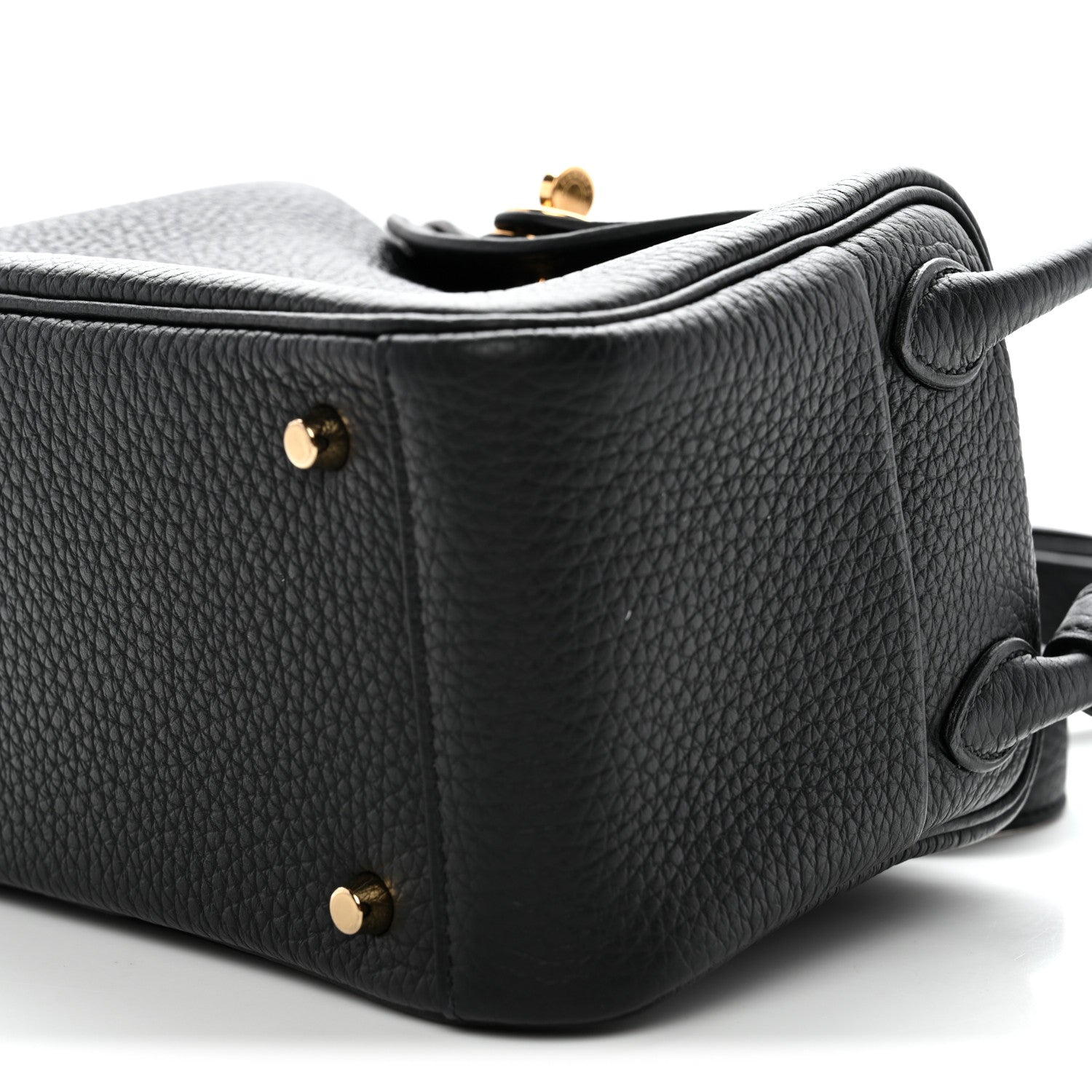 Taurillon Clemence Mini Lindy 20 Black