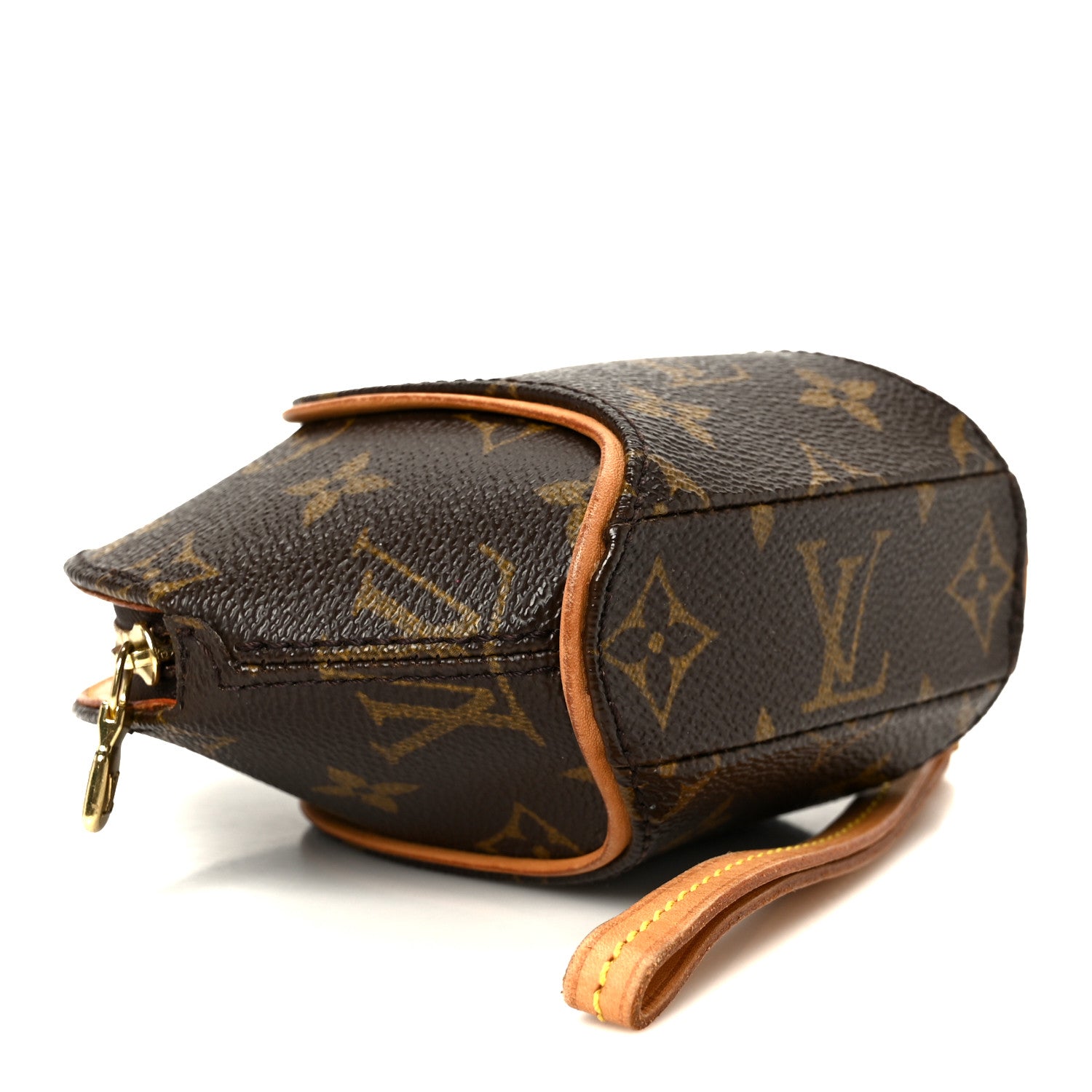 Monogram Mini Ellipse Wristlet Clutch