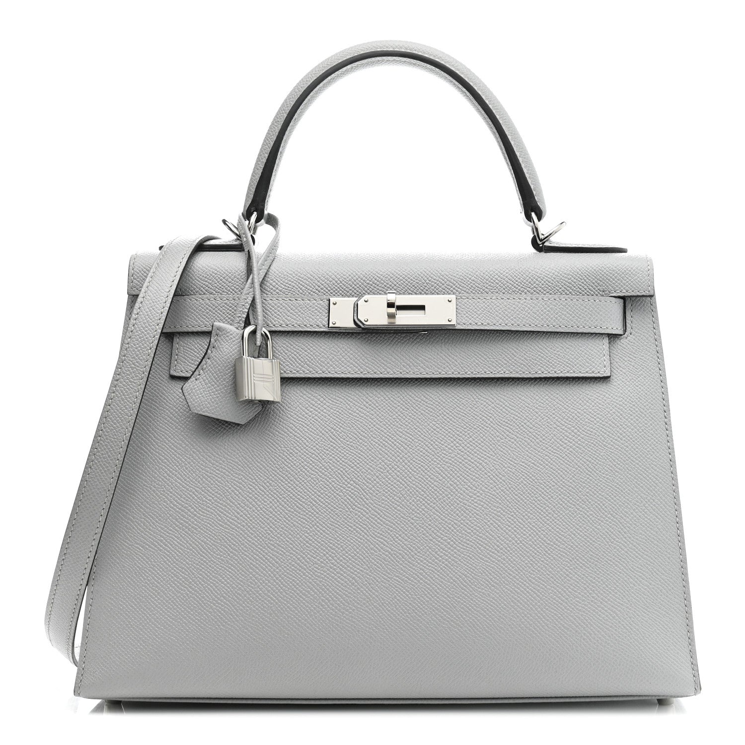 Epsom Kelly Sellier 28 Bleu Glacier