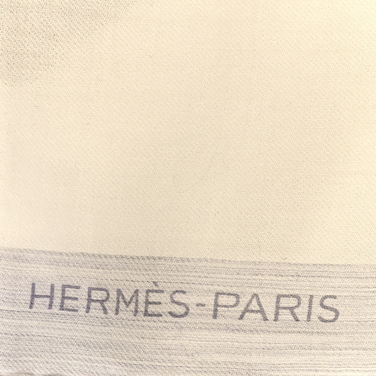 Cashmere Fringe Stole Ivory
