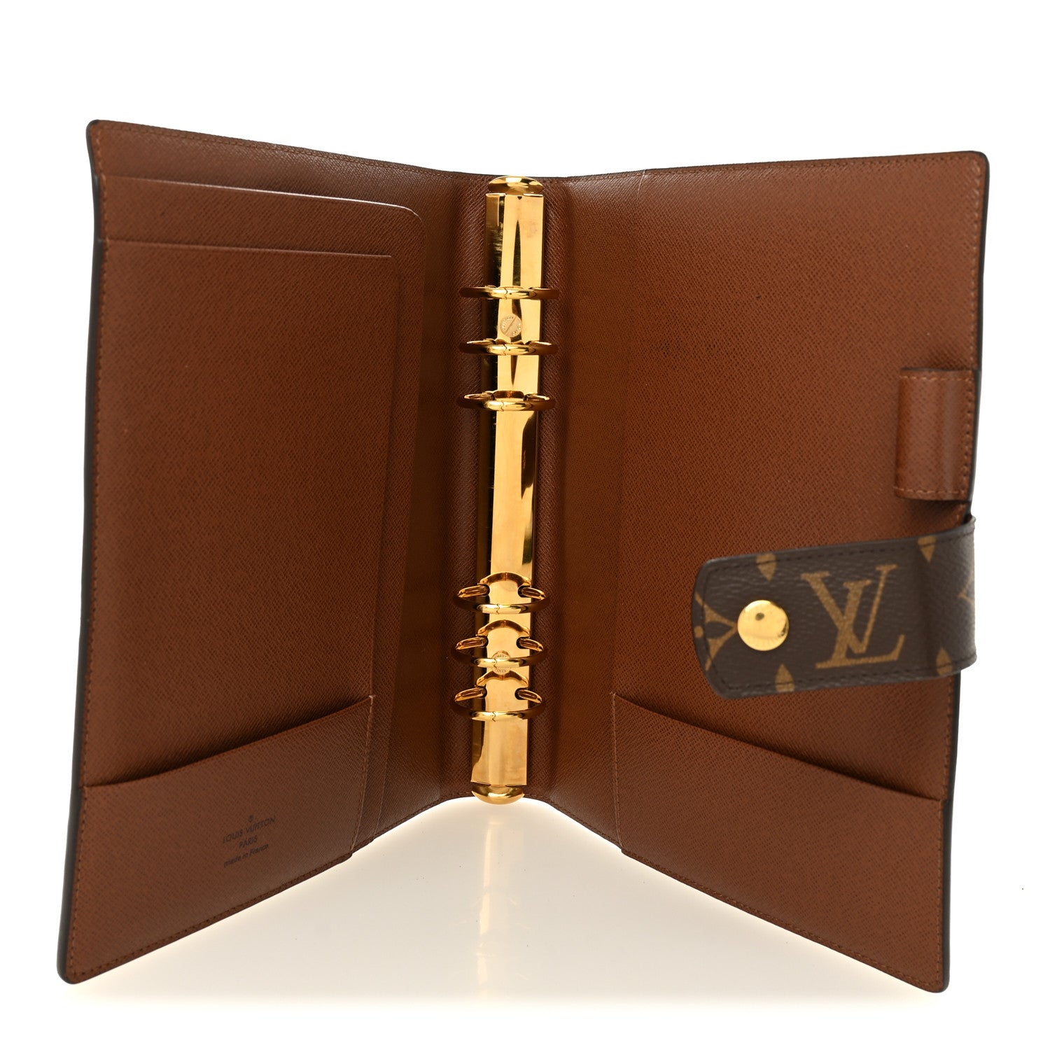 Monogram Large Ring Agenda Cover