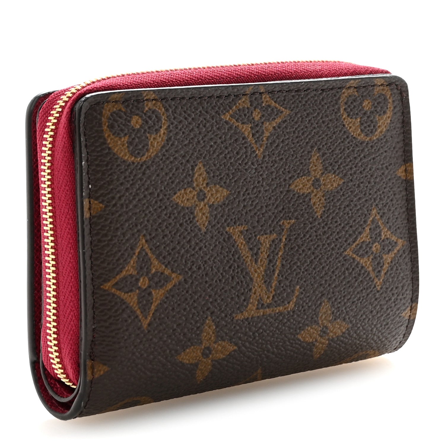 Monogram Lou Wallet Fuchsia