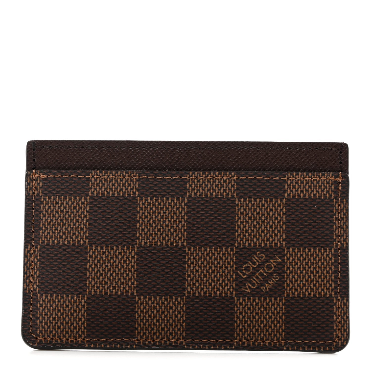 Damier Ebene Card Holder