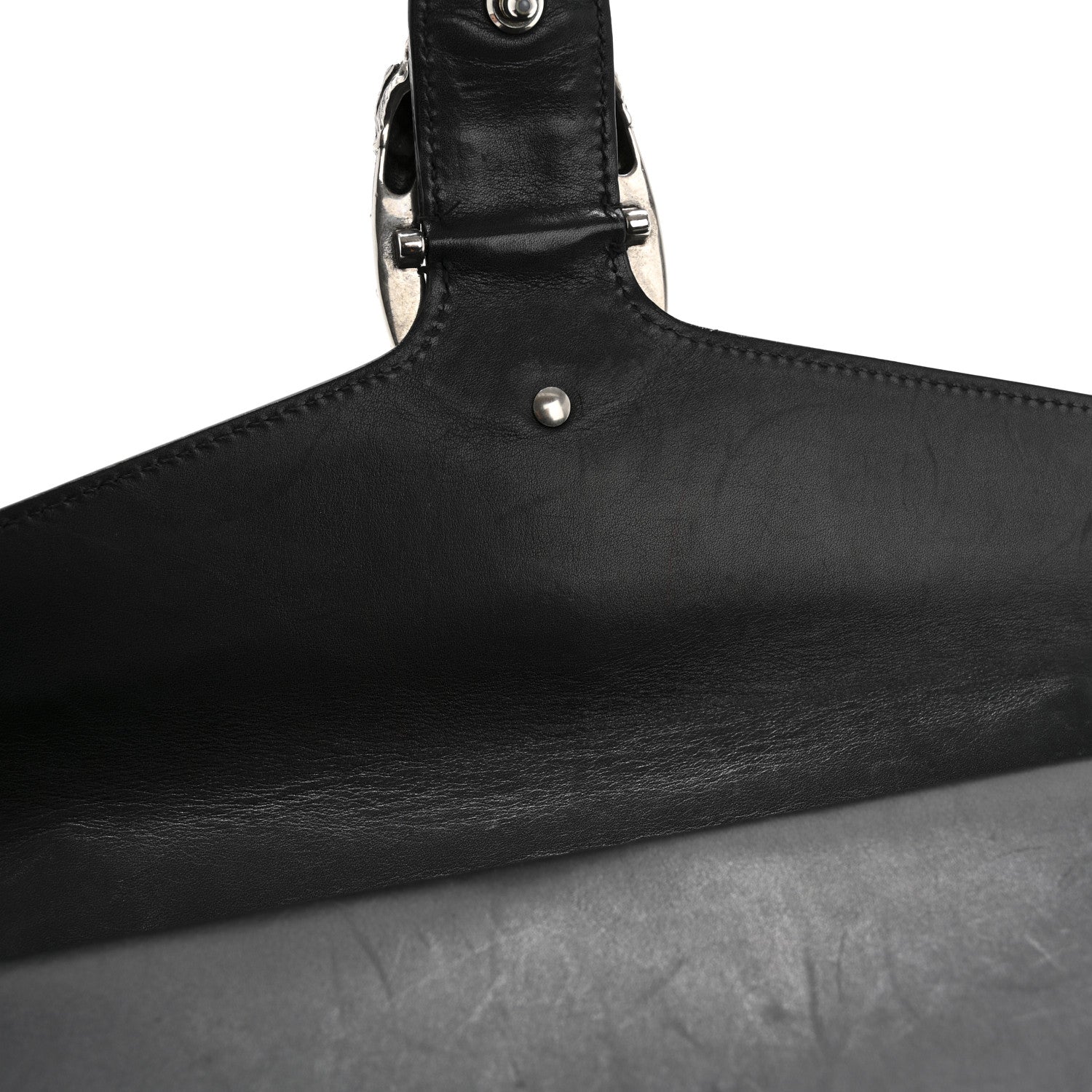 Calfskin Studded Small Dionysus Shoulder Bag Black