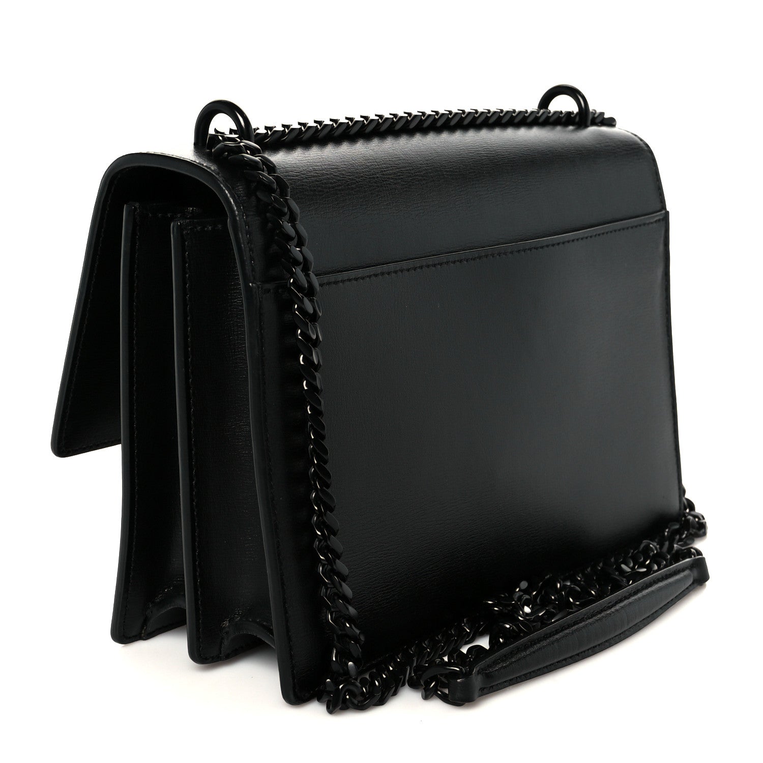 Calfskin Medium Monogram Monochrome Sunset Black