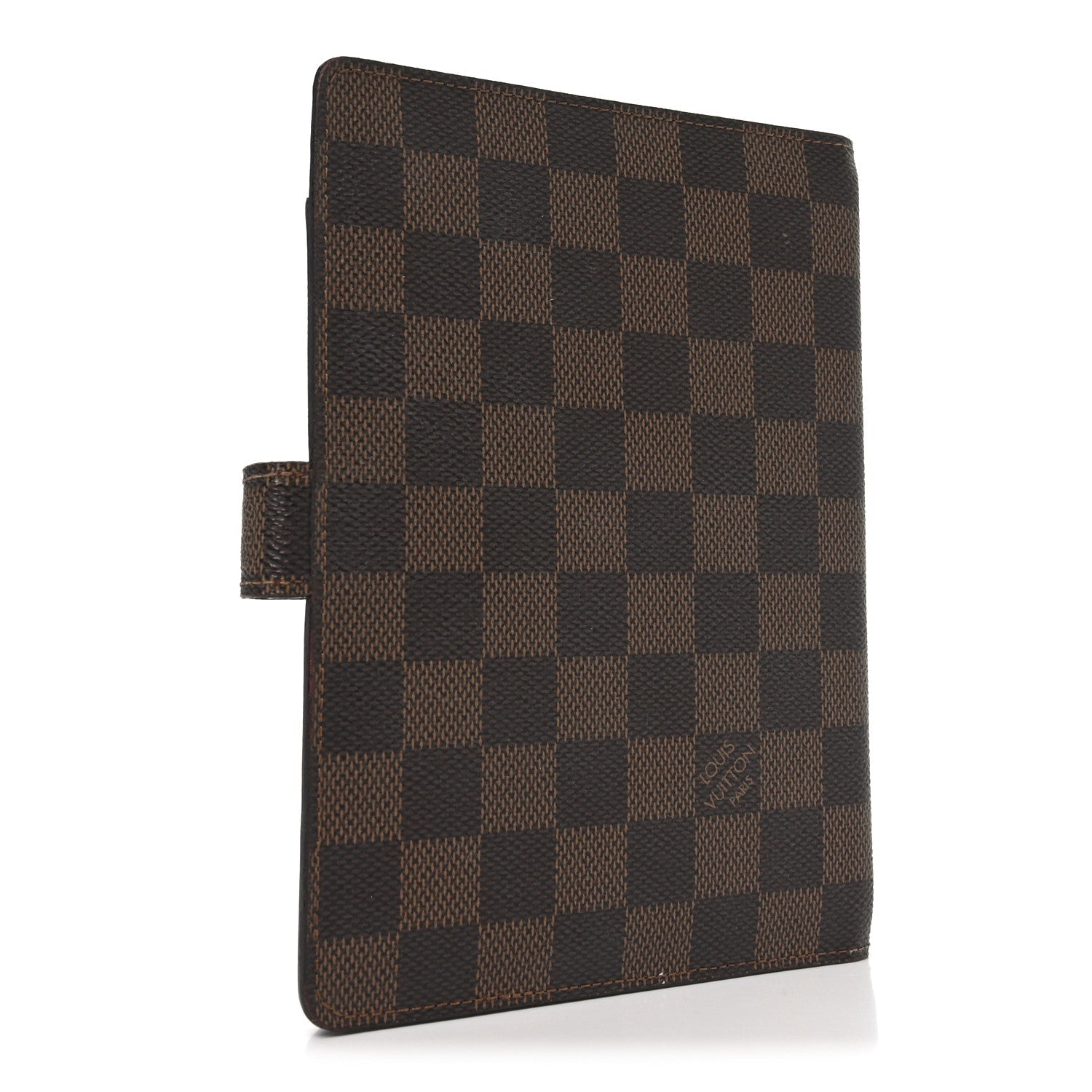 Damier Ebene Medium Ring Agenda Cover