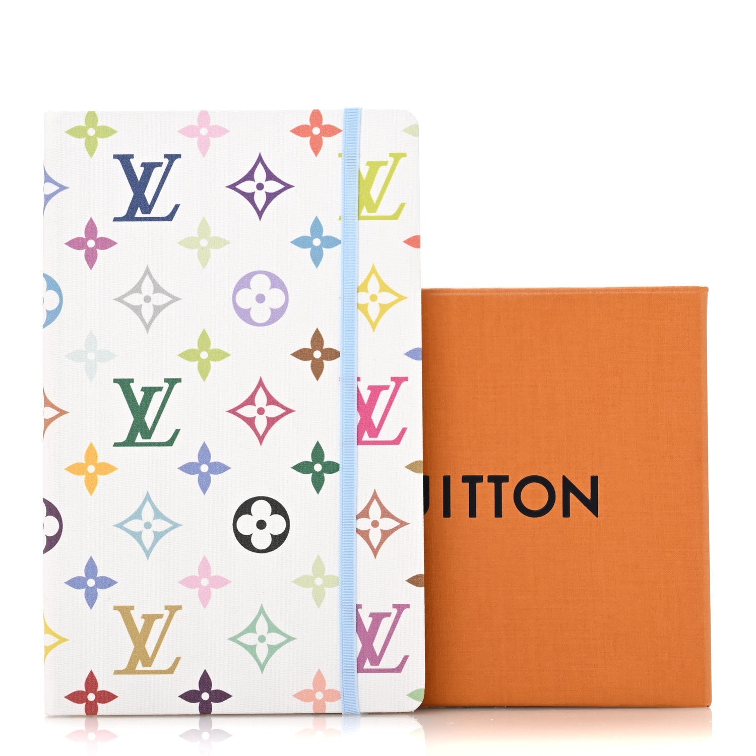 LV x TM Monogram Multicolor Jane Notebook MM White