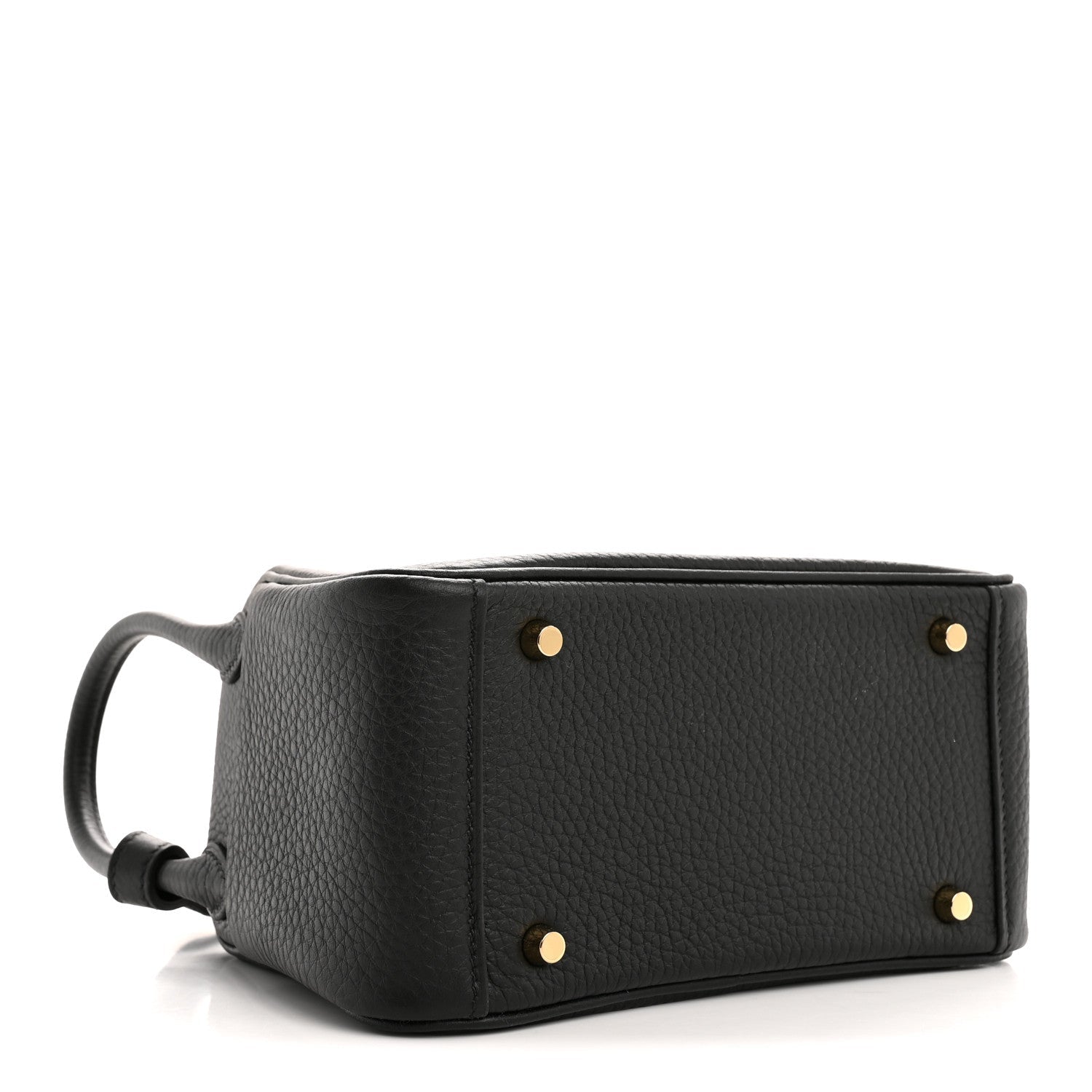 Taurillon Clemence Mini Lindy 20 Black