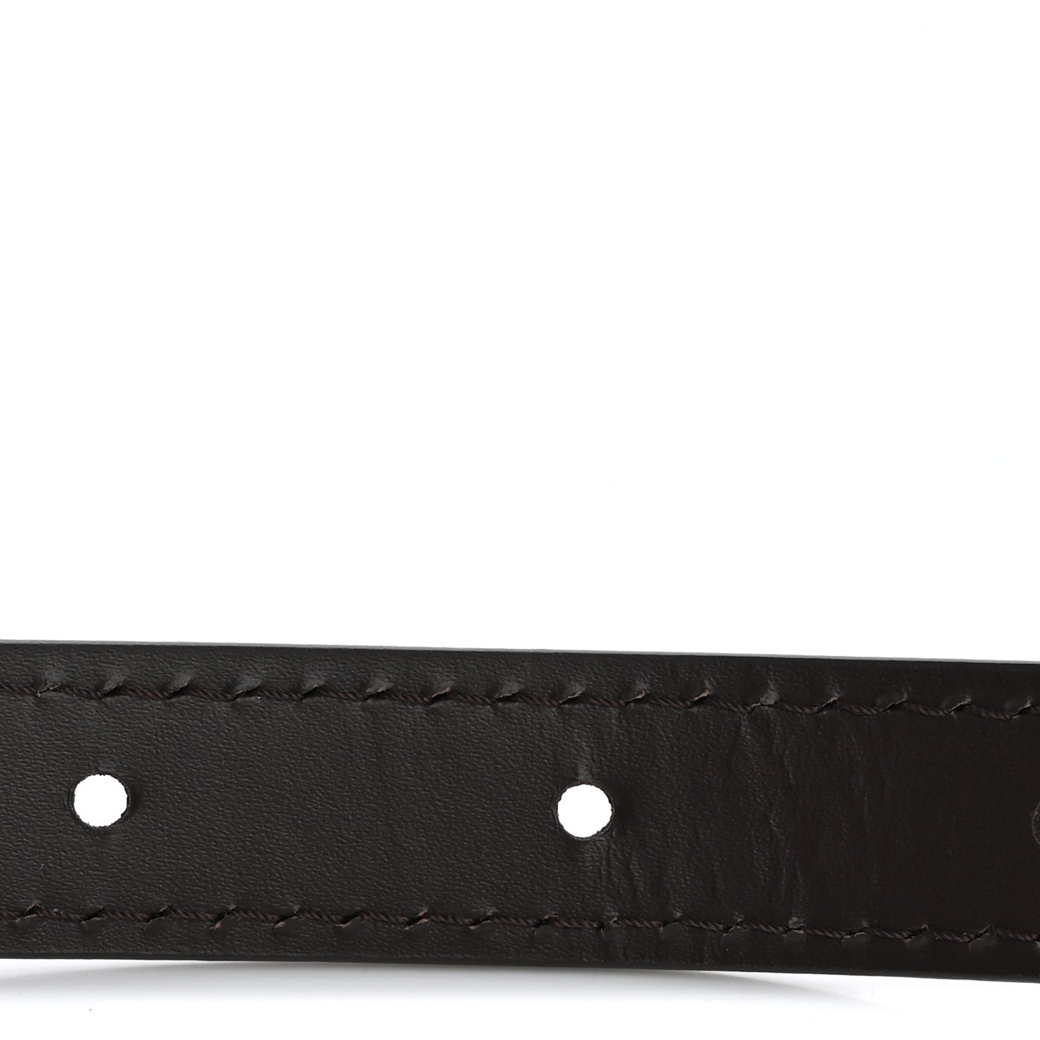 Calfskin Bandouliere Strap Extender Brown