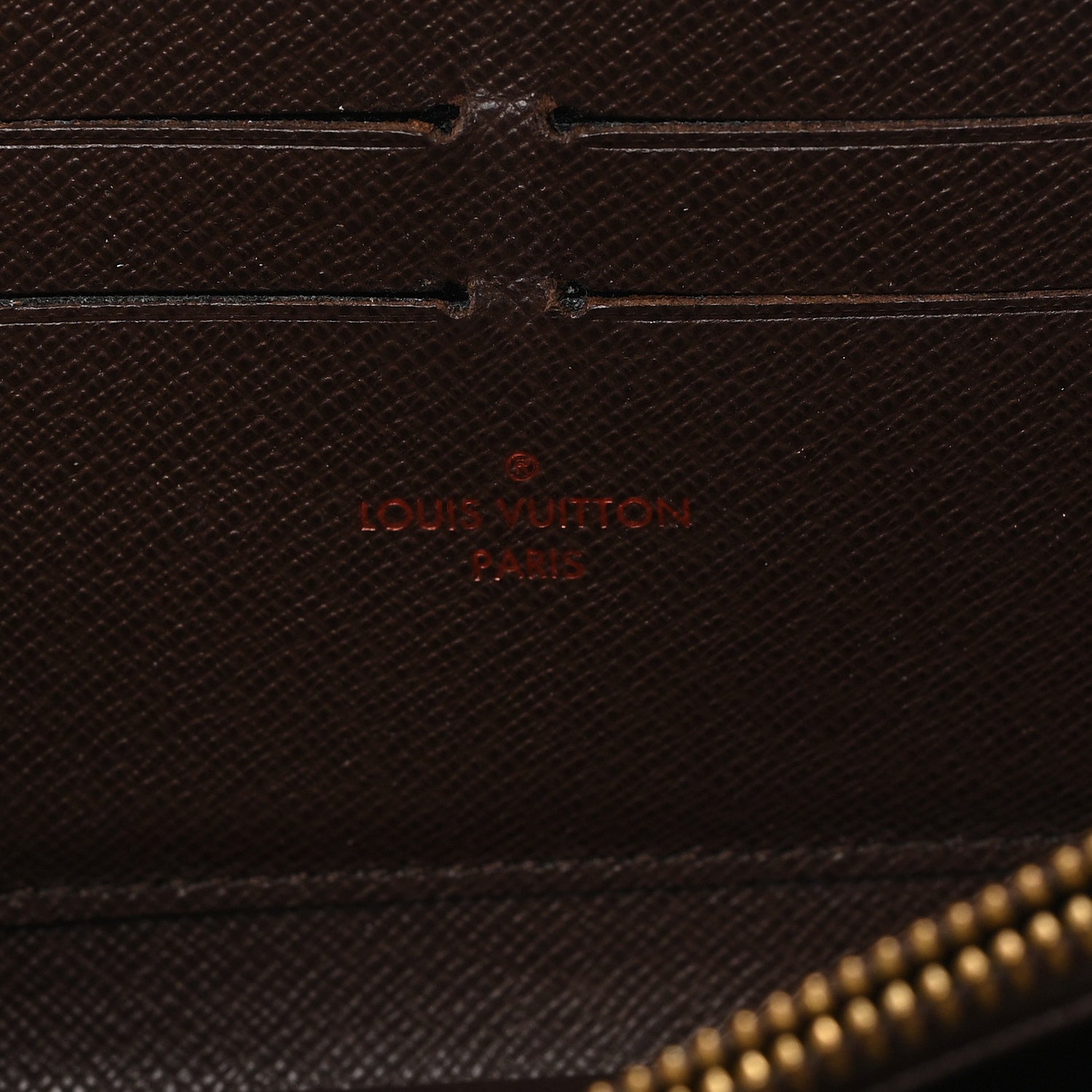 Damier Ebene Zippy Wallet