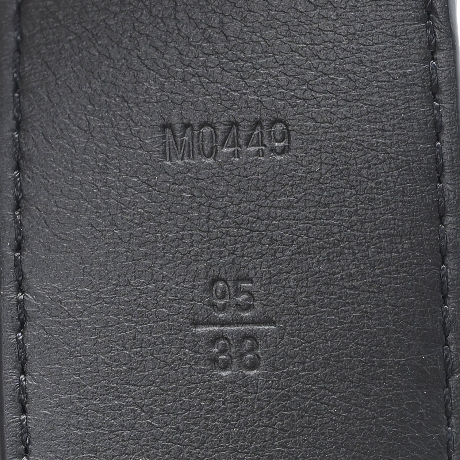 Monogram Eclipse Taigarama 40mm LV Initiales Reversible Belt 95 38 Black