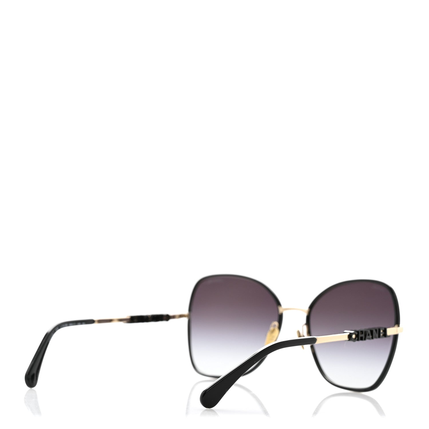 Metal Butterfly Sunglasses 4283 Black