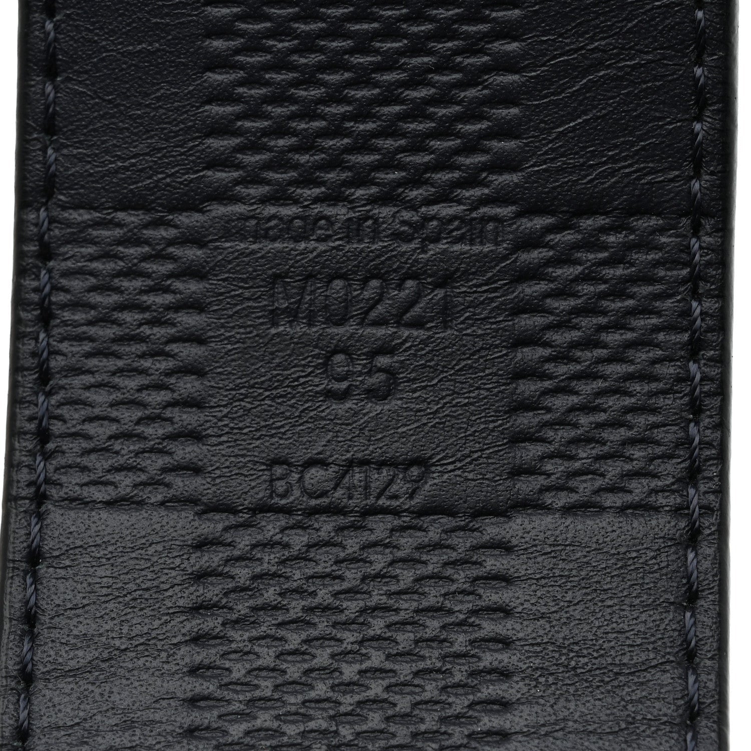 Damier Graphite Damier Infini 40mm LV Initiales Reversible Belt 95 38 Gray Black