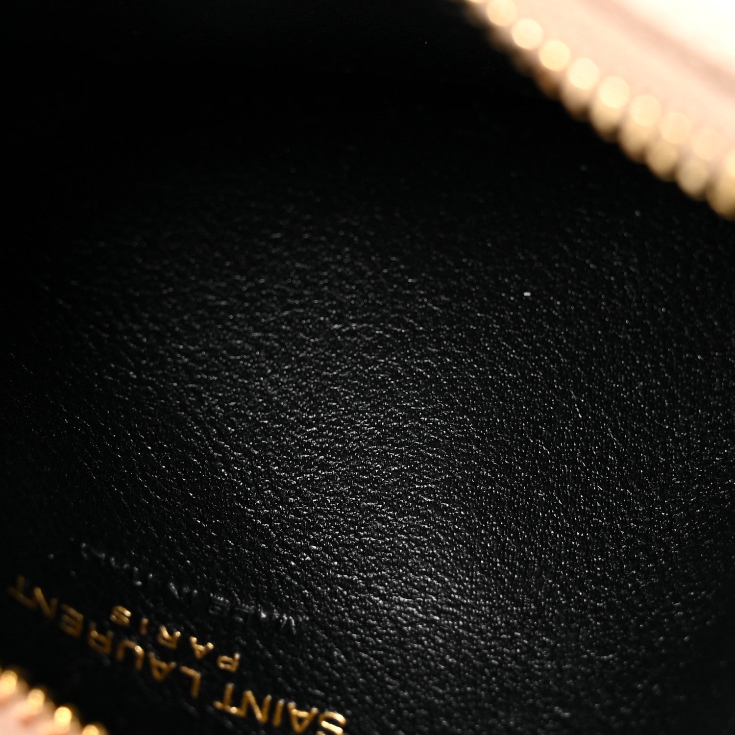 Monogram Grain de Poudre 5 Fragments Zip Pouch Card Holder Dark Beige