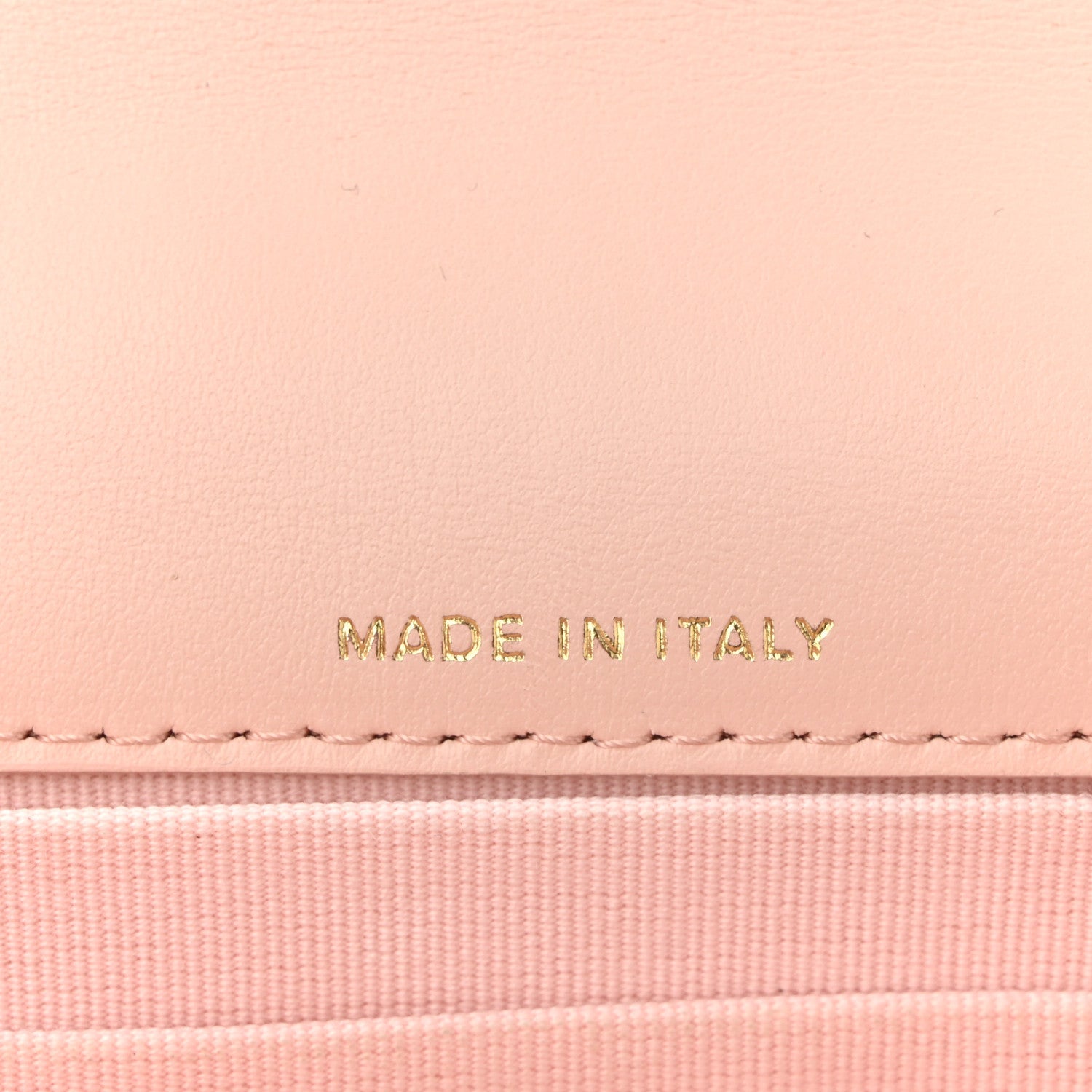 Crumpled Calfskin Quilted Braided CC Mini Flap Light Pink