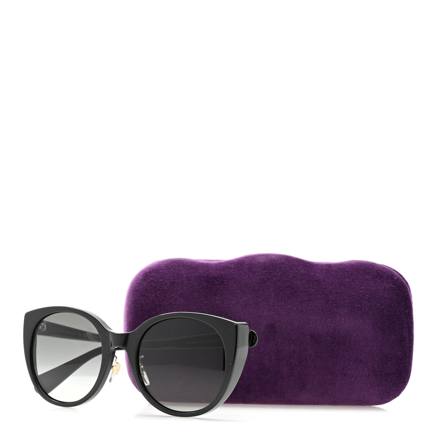 Acetate Cat Eye GG0369S Sunglasses Black