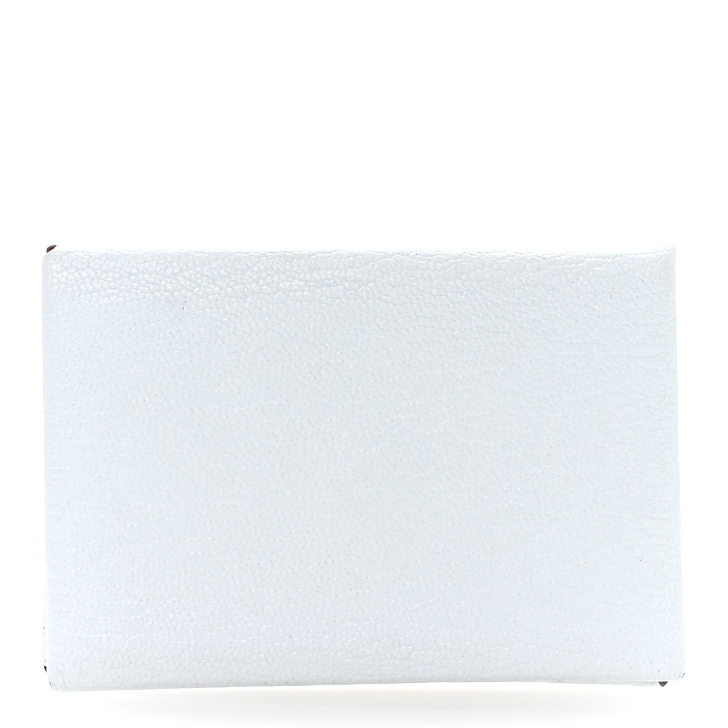 Chevre Mysore Verso Calvi Card Case Bleu Brume Brique