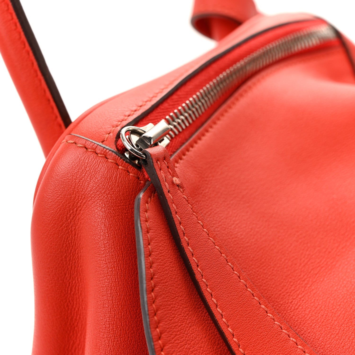 Swift Epsom Lindy 30 Tressage De Cuir Rouge De Coeur Bleu Du Nord Rouge H