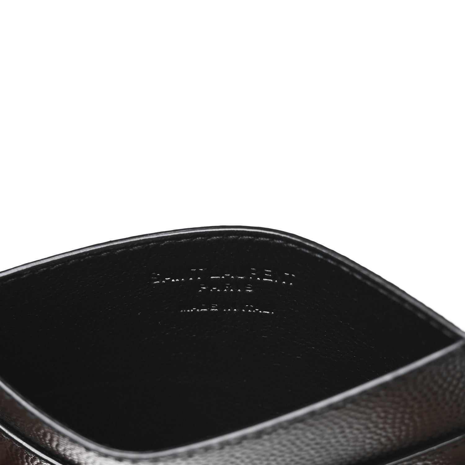 Grain De Poudre Card Case Black