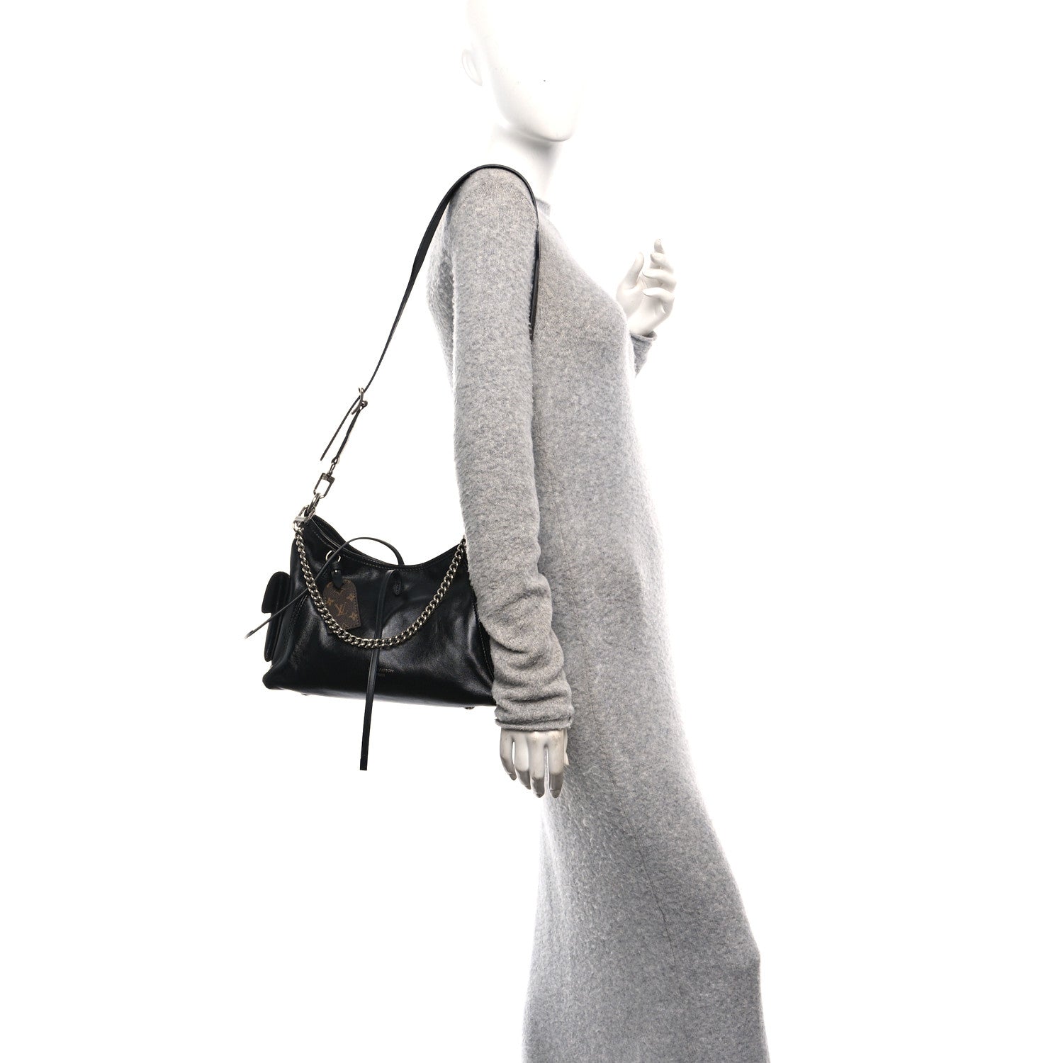 Lambskin CarryAll Cargo Vibe PM Black