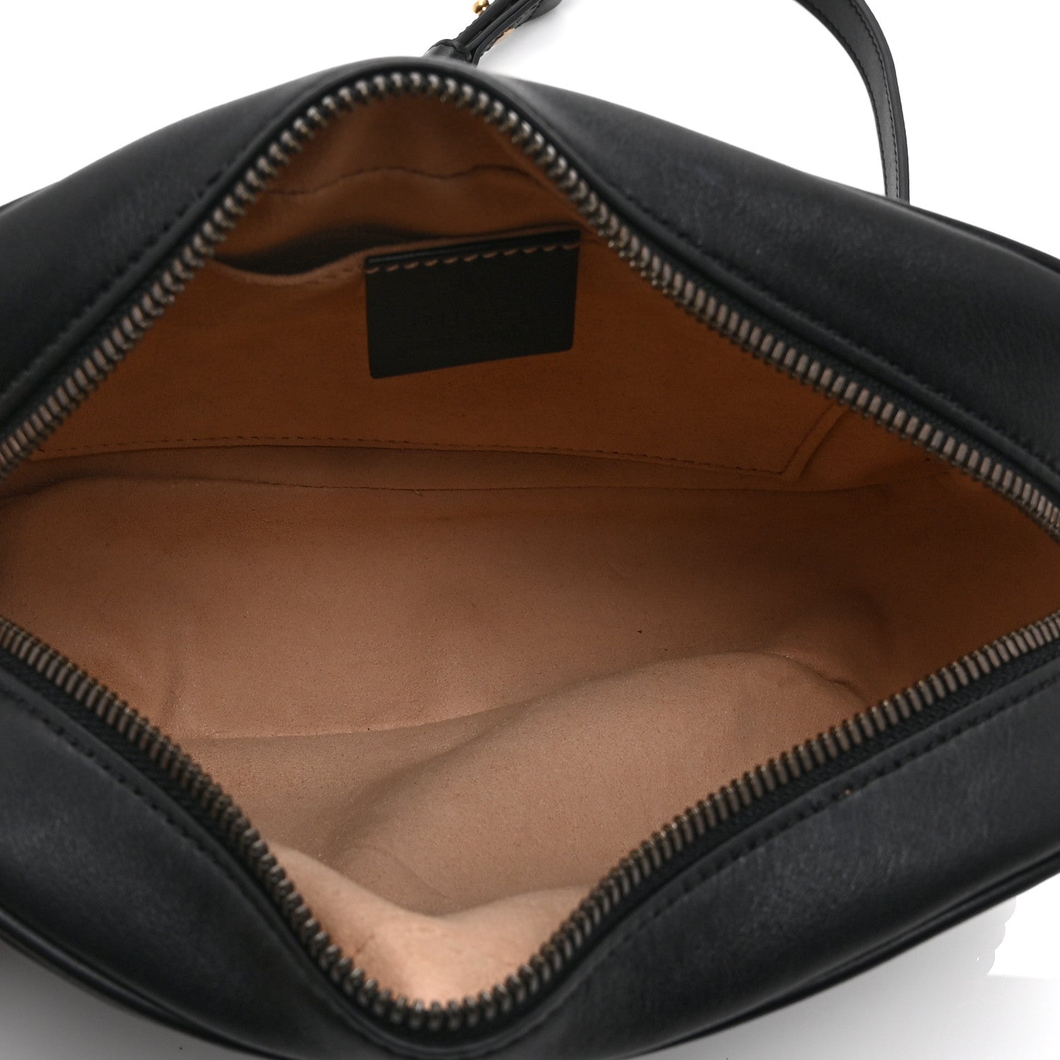 Calfskin Matelasse Small GG Marmont Chain Shoulder Bag Black