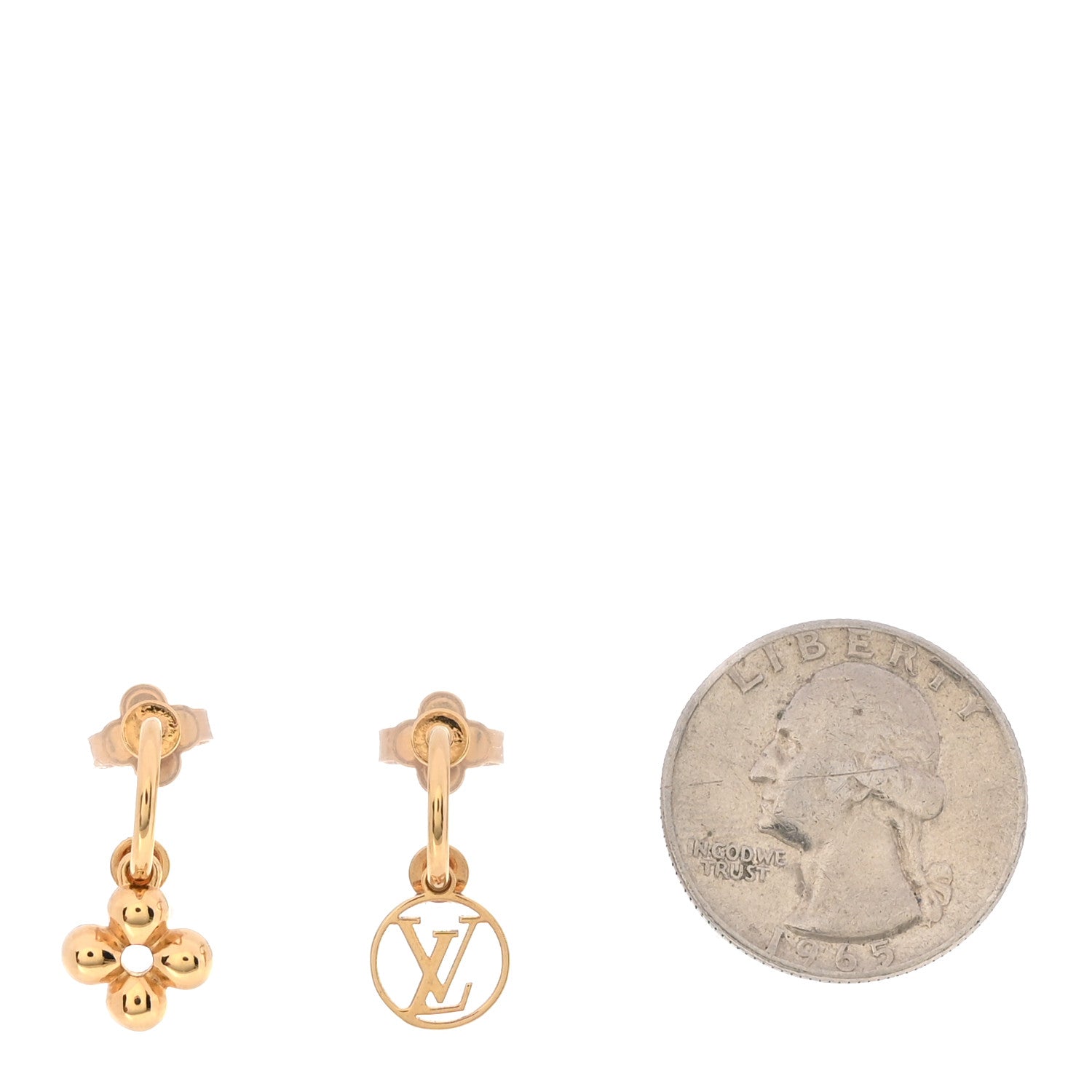 Brass Blooming Earrings Gold