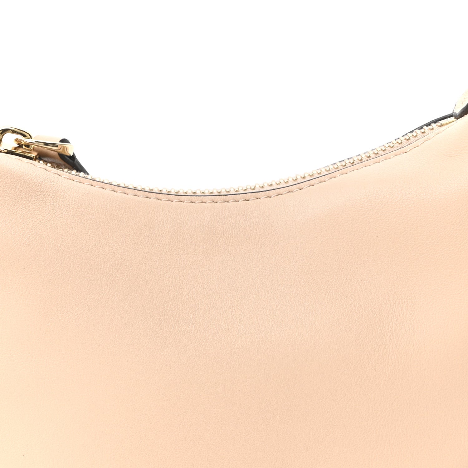 Vitello Grace Matte Nano Fendigraphy Hobo Charm Light Rose