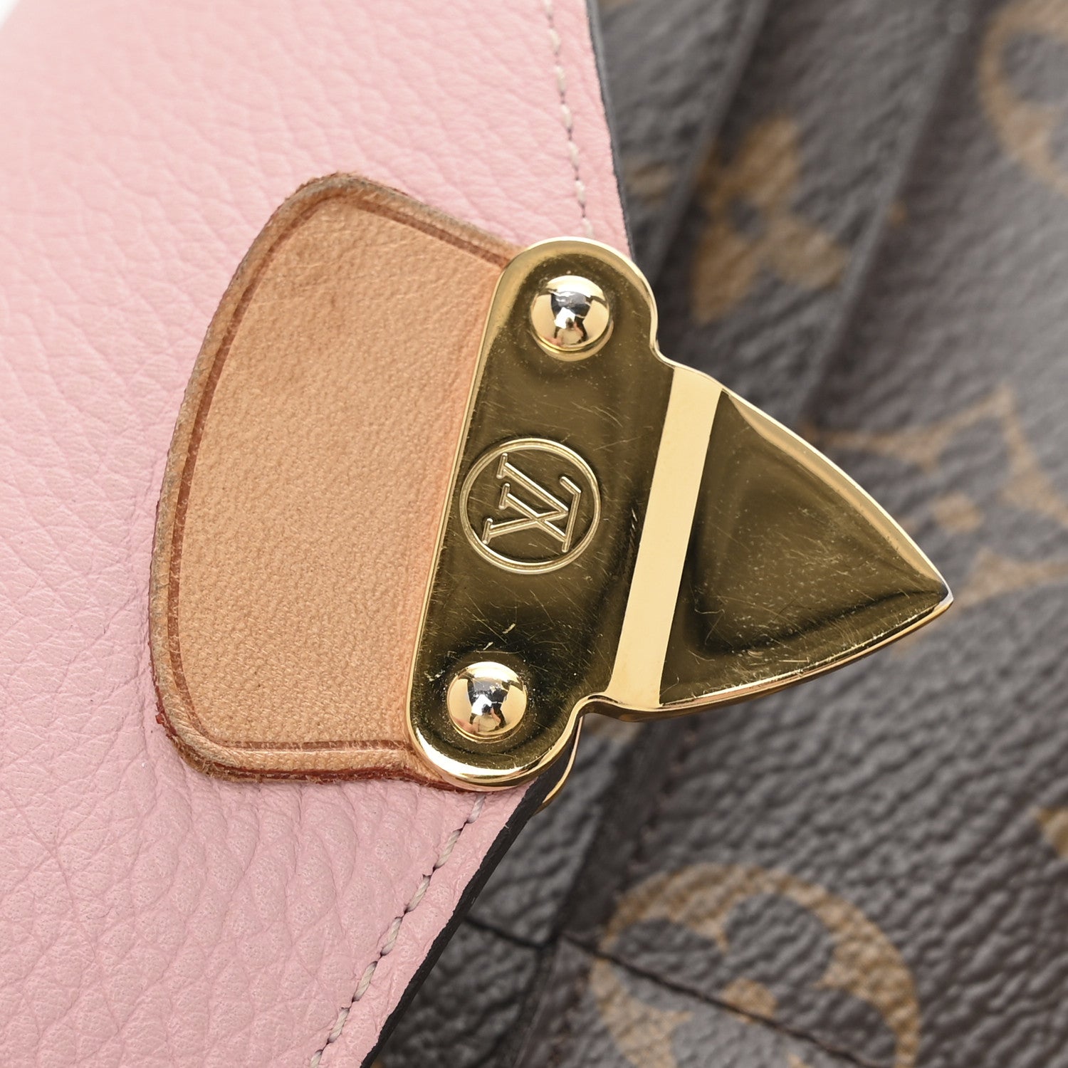 Monogram Pallas Wallet Rose Ballerine