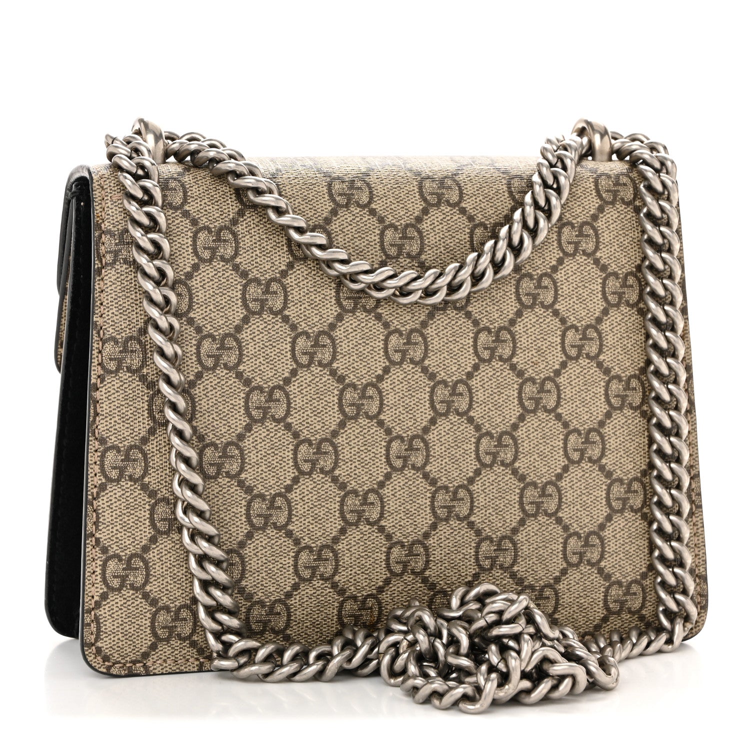 GG Supreme Monogram Mini Dionysus Shoulder Bag Black