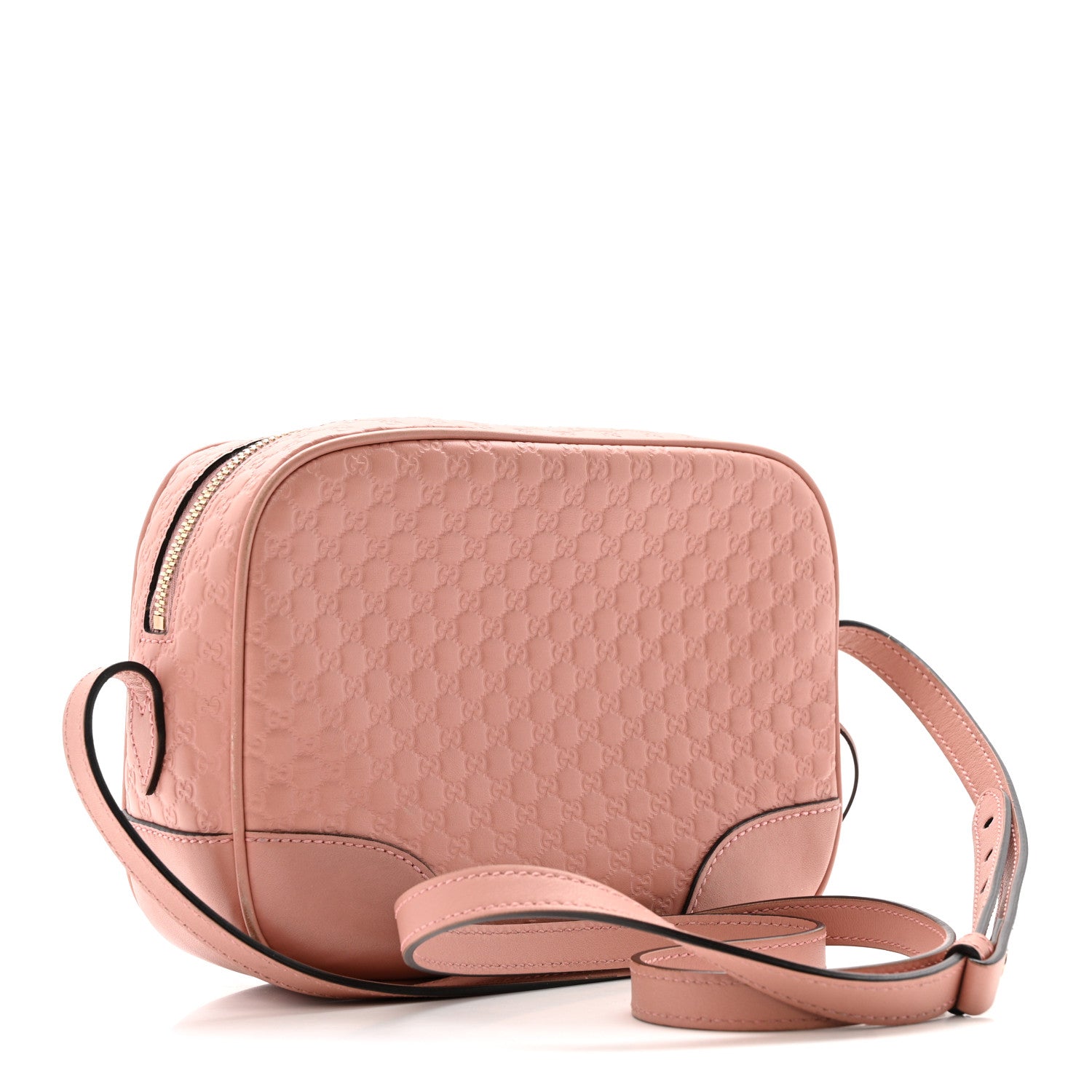 Soft Microguccissima Mini Bree Messenger Bag Soft Pink