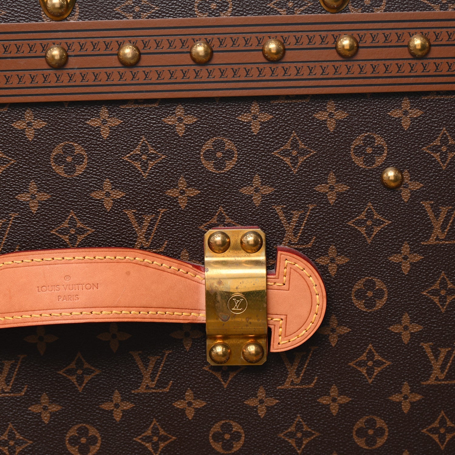 Monogram Malle Courrier Lozine Trunk 110