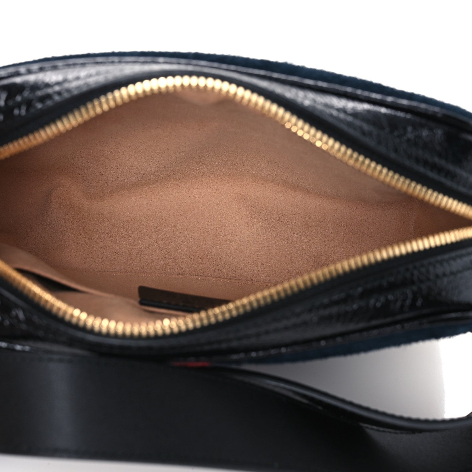 Suede Small Ophidia Belt Bag 85 34 Black