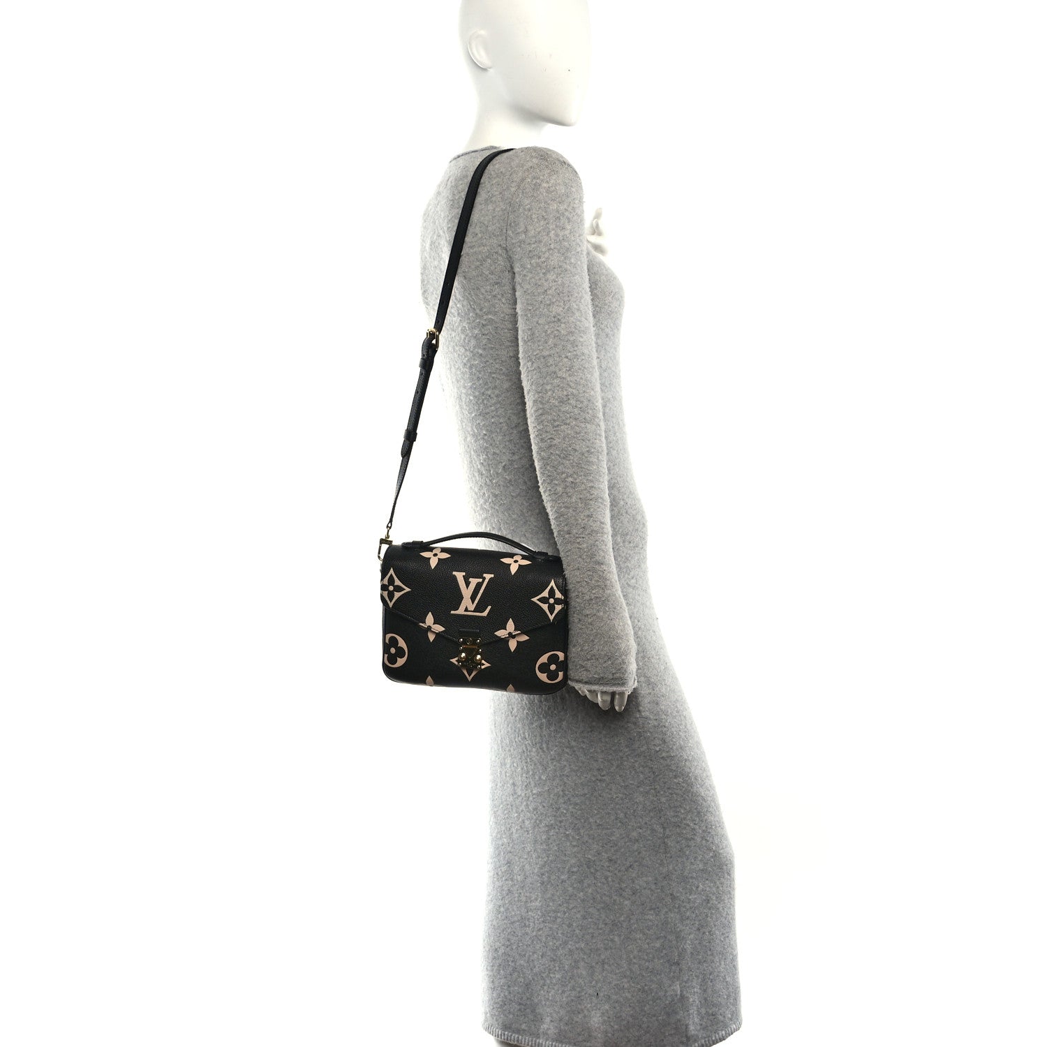 Empreinte Monogram Giant Pochette Metis Black Beige